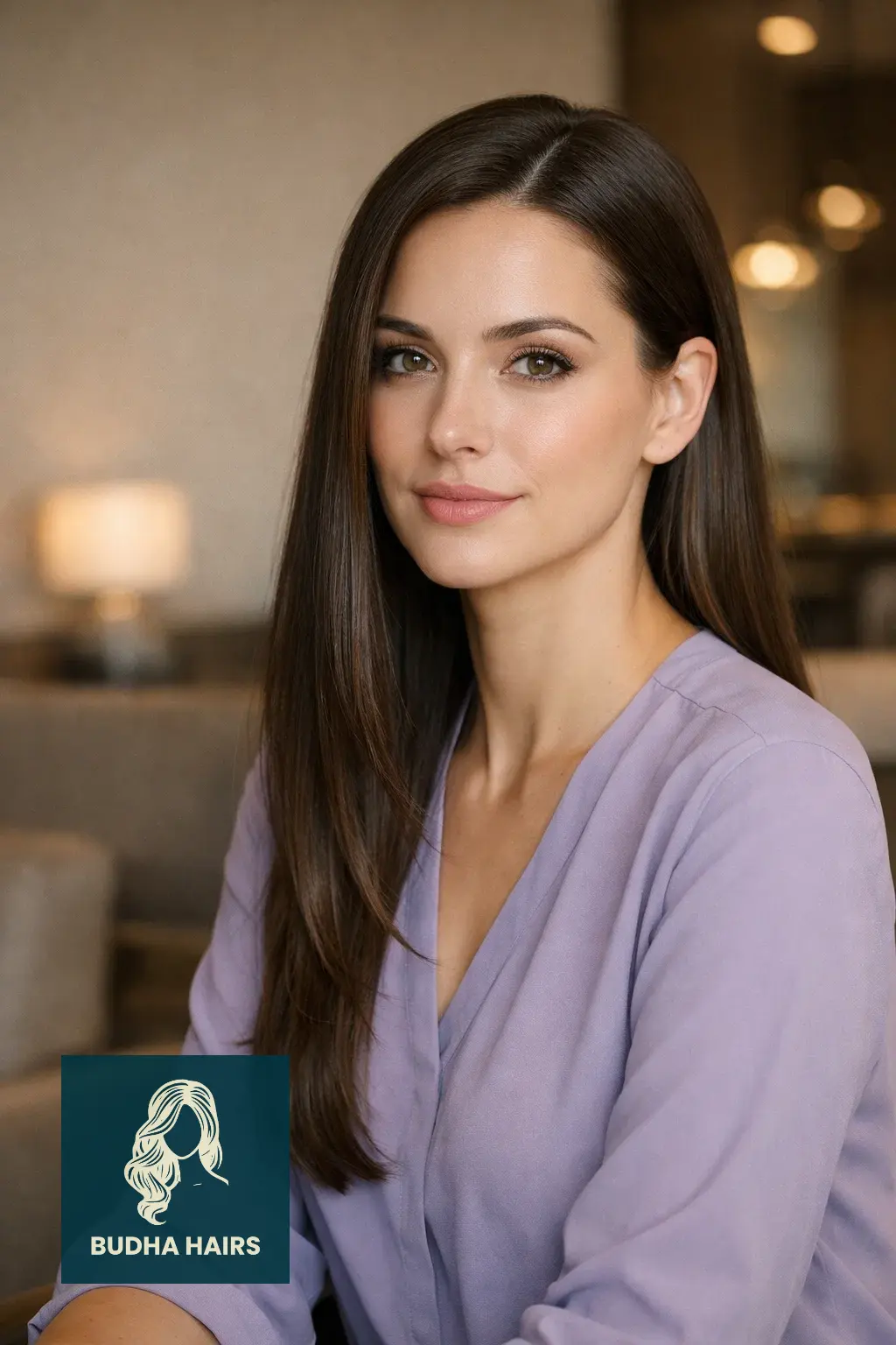 30 Elegant Hairstyles for Long Hair: Stunning Trends for 2026 23 Sleek Straight with Behind-the-Ear Tuck