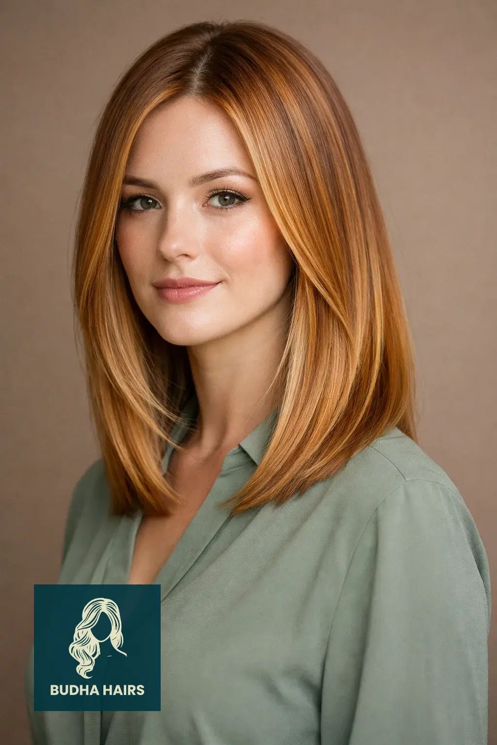 Strawberry Blonde Balayage: 25 Stunning Ideas for a 2026 Glow 2 Sleek and Straight Gilded Copper