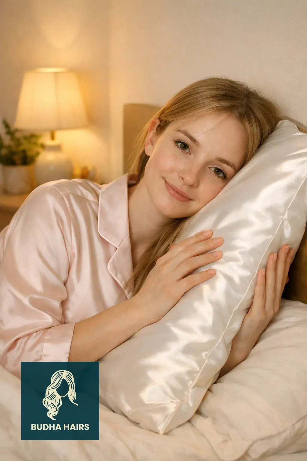 10 Steps on How to Fix Damaged Thin Hair (Expert Routine) 9 Sleep on Silk or Satin