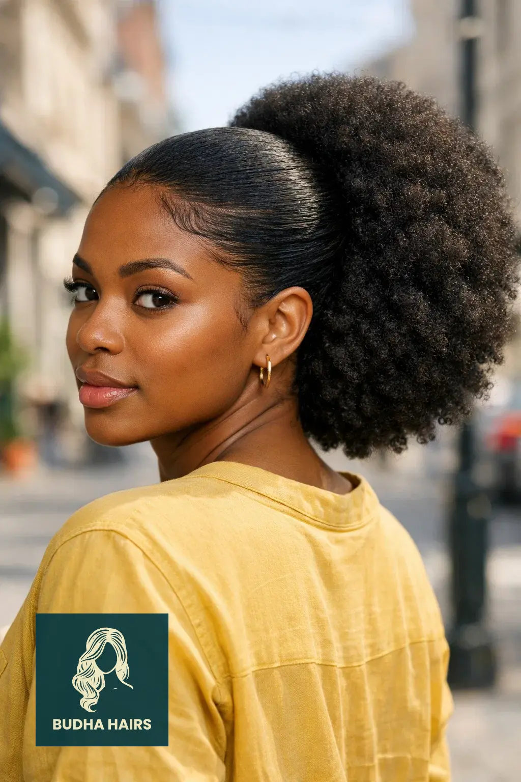 30 Chic Elegant Hairstyles for Black Women That Exude Confidence 23 Slicked Back Afro