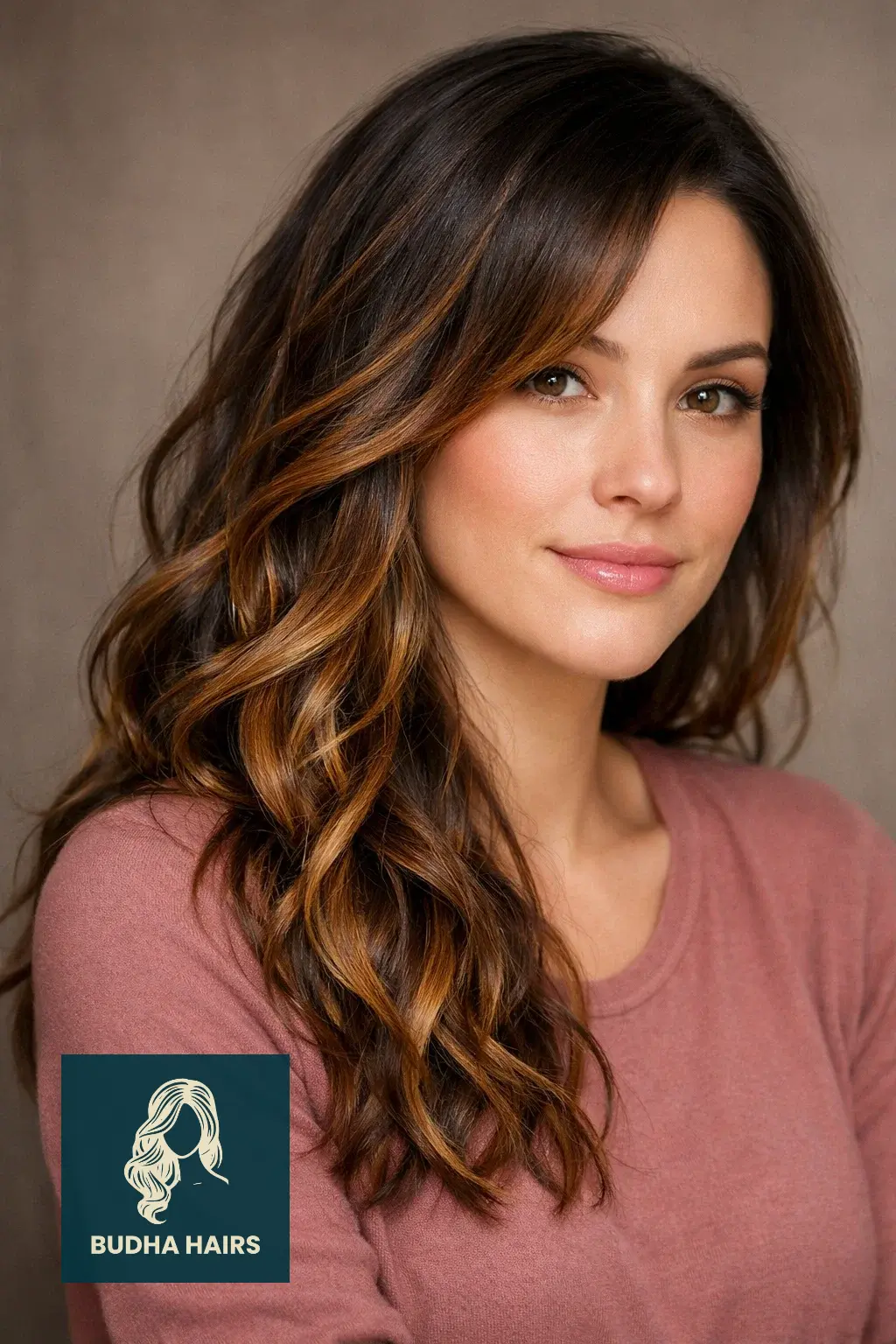 25 Must-Try Honey Blonde Balayage on Dark Hair Styles 2 Soft Caramel and Honey Melt