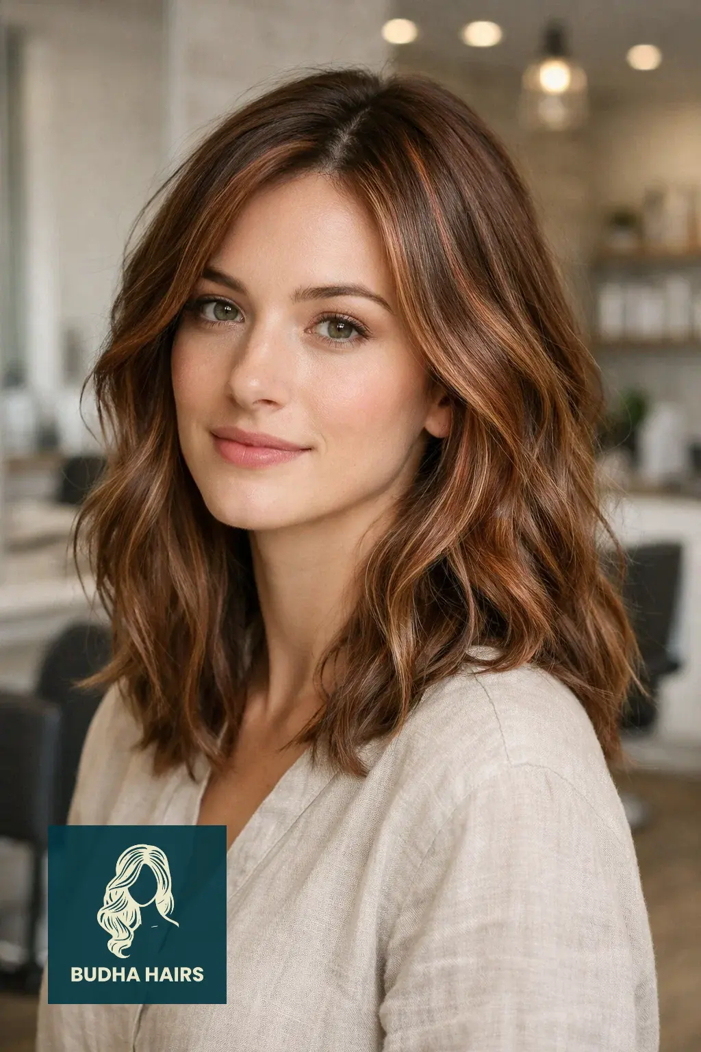 30 Best Pink Highlights in Brown Hair: Top Ideas for 2026 1 Subtle Rose Gold Baby lights