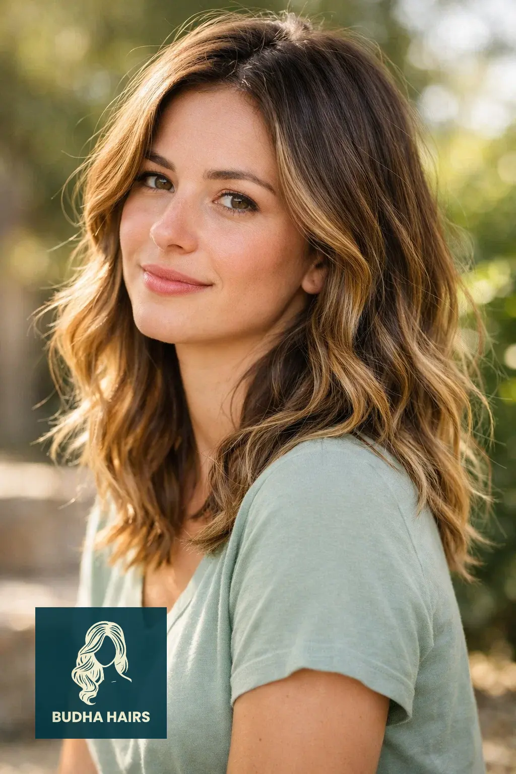 25 Must-Try Honey Blonde Balayage on Dark Hair Styles 9 Sun-Kissed "Barely There" Balayage