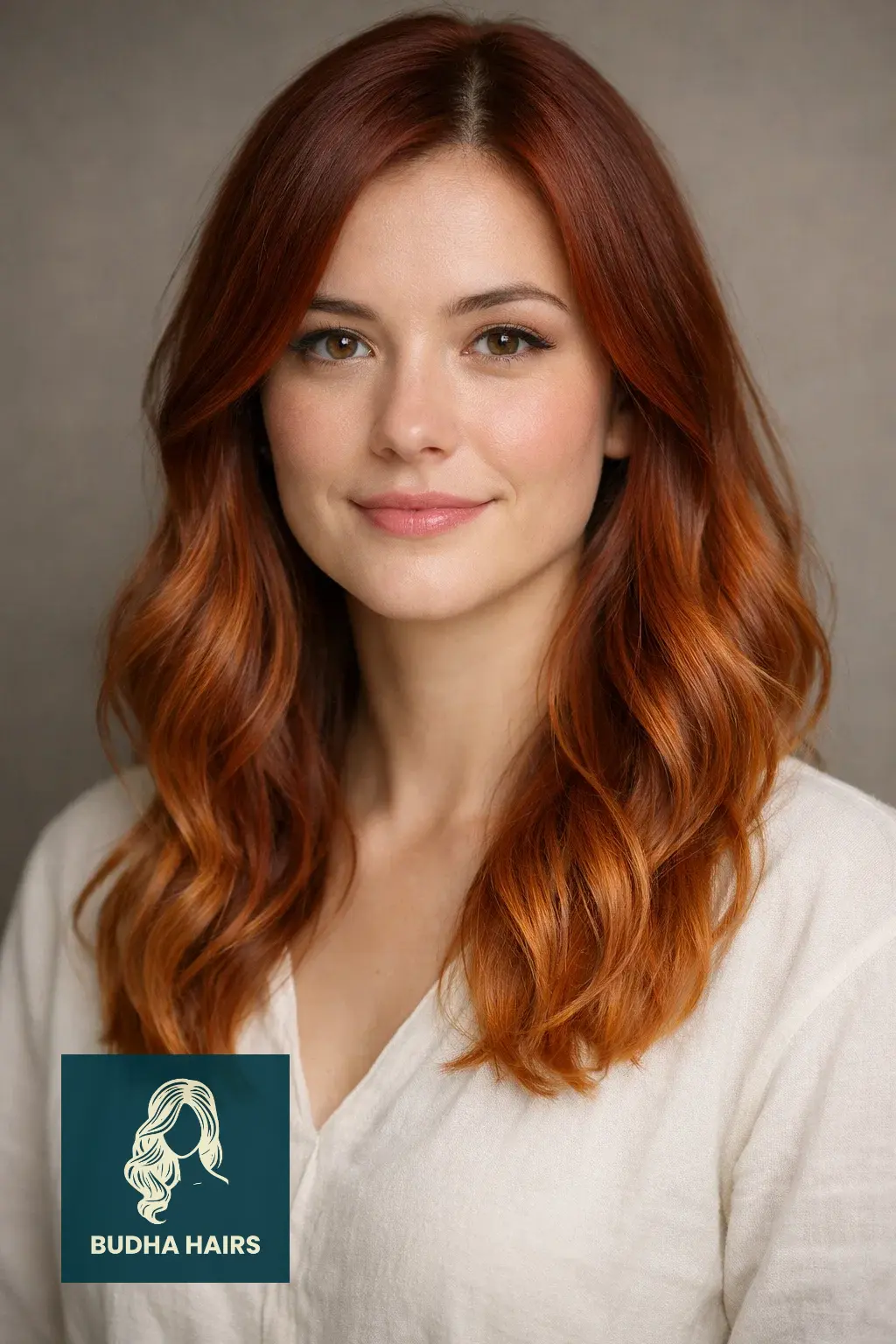 30 Best Red Copper Balayage Ideas for a High-Fashion Look 5 Terracotta and Copper Ombré Transition