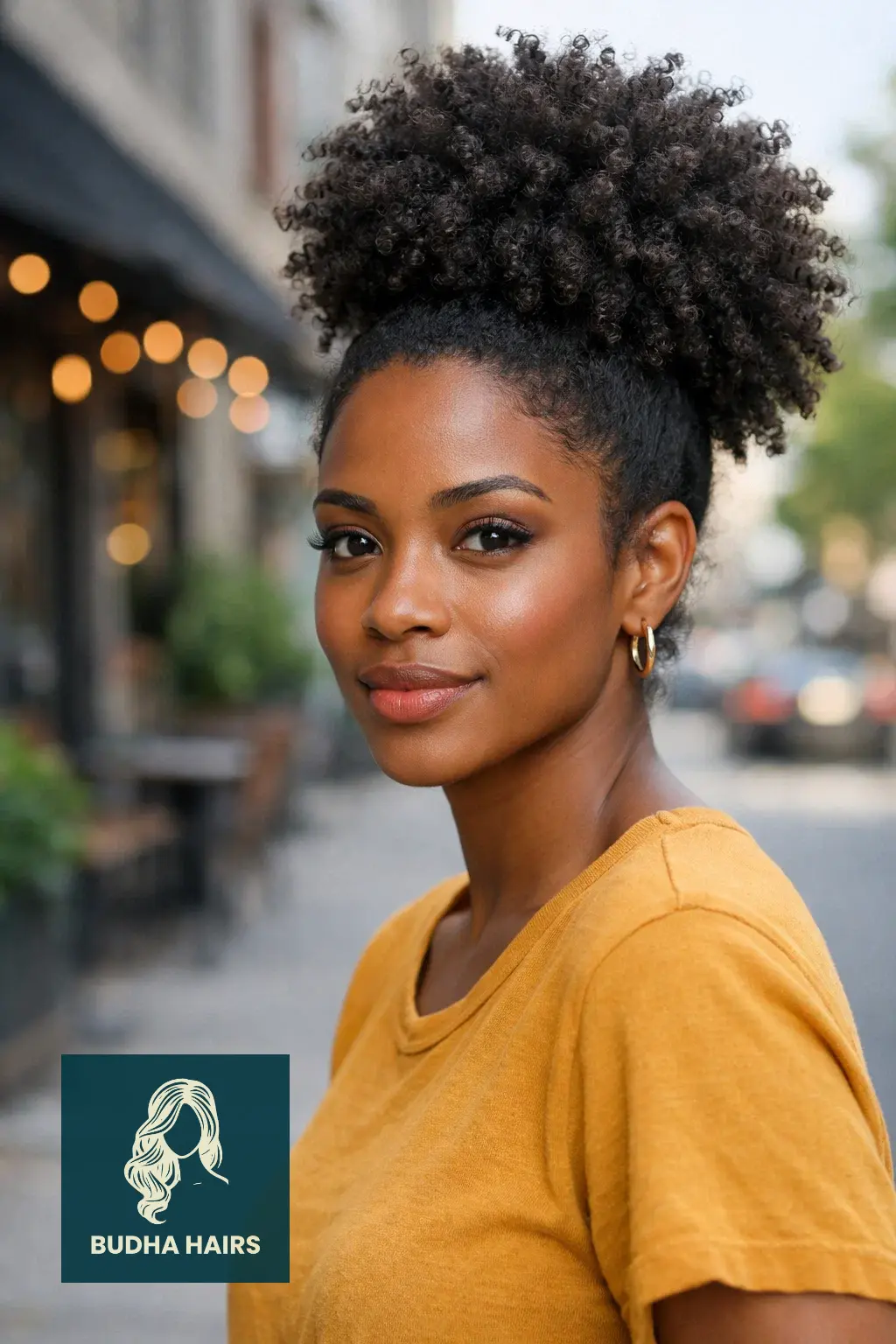 30 Chic Elegant Hairstyles for Black Women That Exude Confidence 2 Textured High Puff