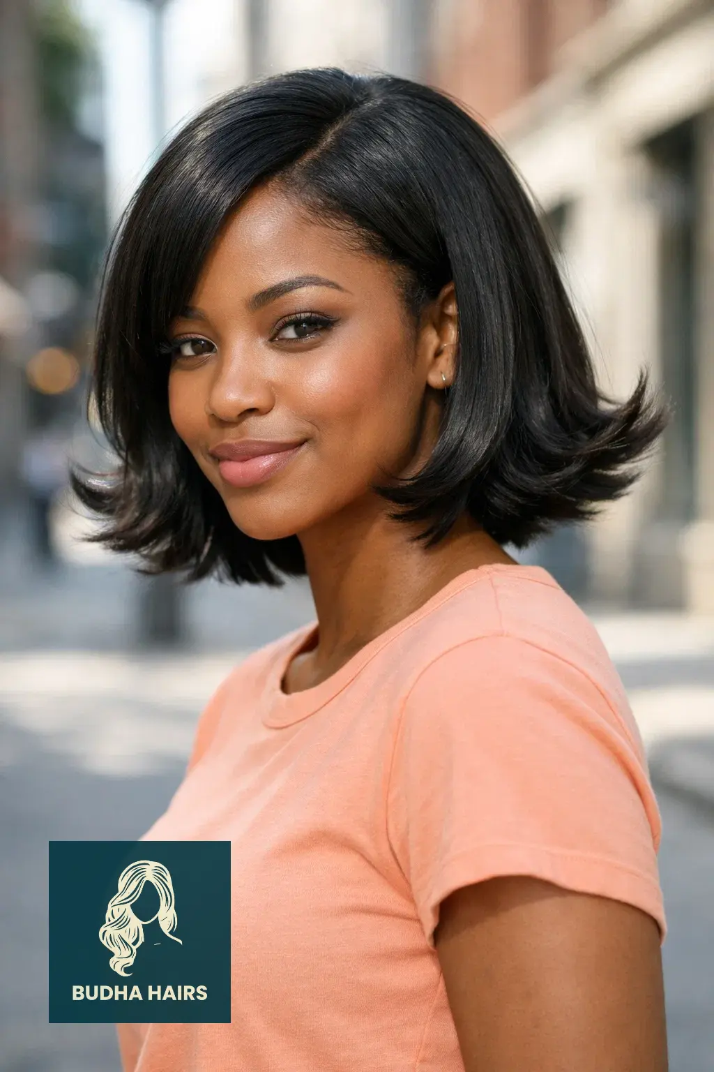 30 Straight Hairstyles for Black Women That Look Sleek 10 The 90s-Inspired "Flip" Bob