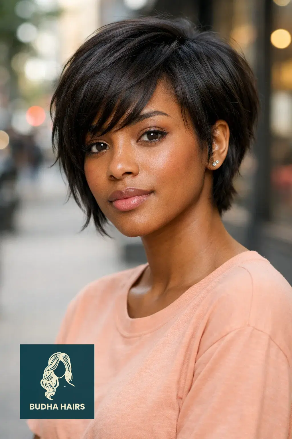 30 Pixie Hairstyles for Black Women That Look Stunning 6 The "Bixie" (Pixie-Bob Hybrid)