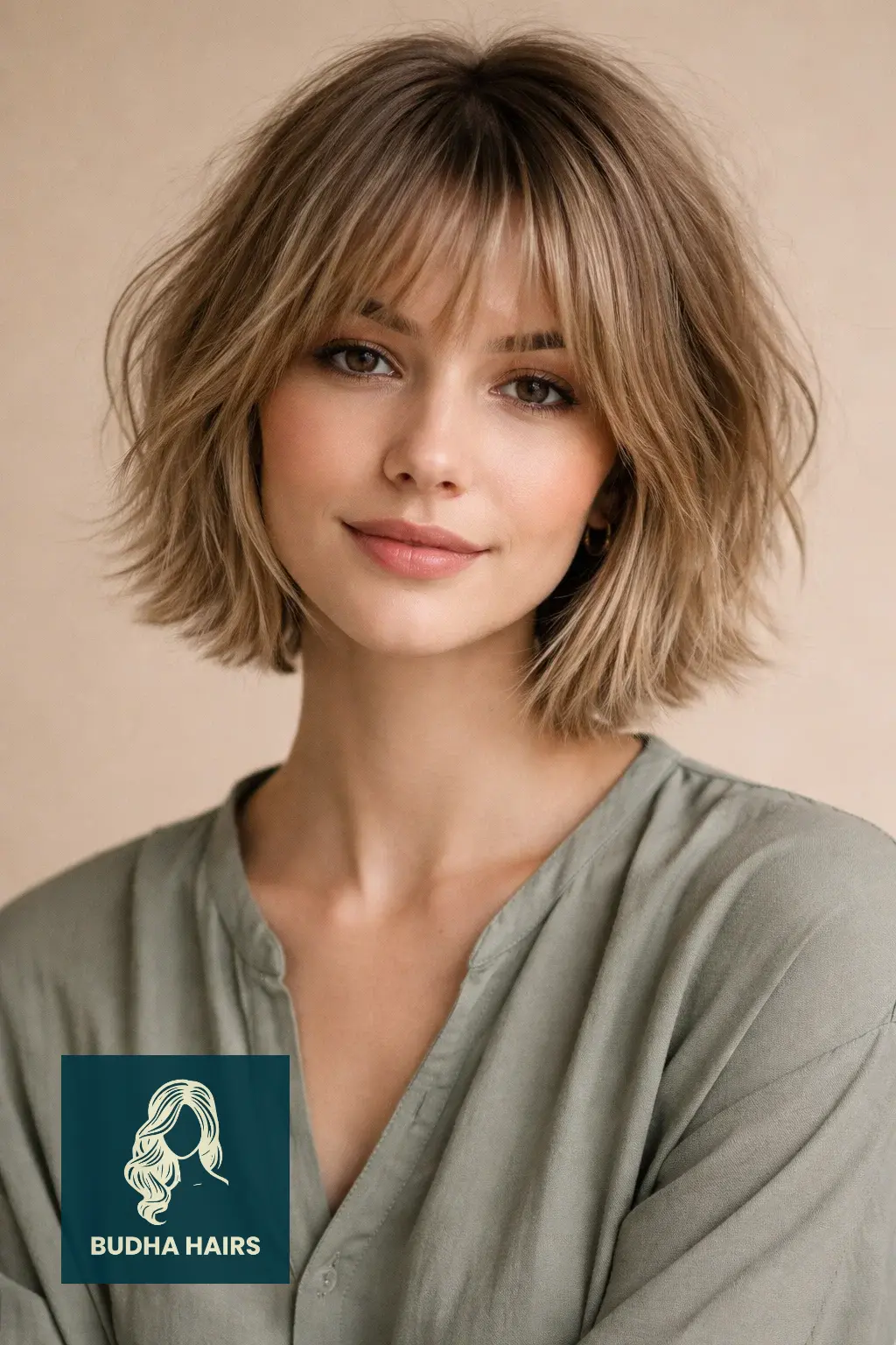 25 Best Choppy Bob Hairstyles for Fine Hair to Boost Volume 1 The Classic Shaggy Choppy Bob
