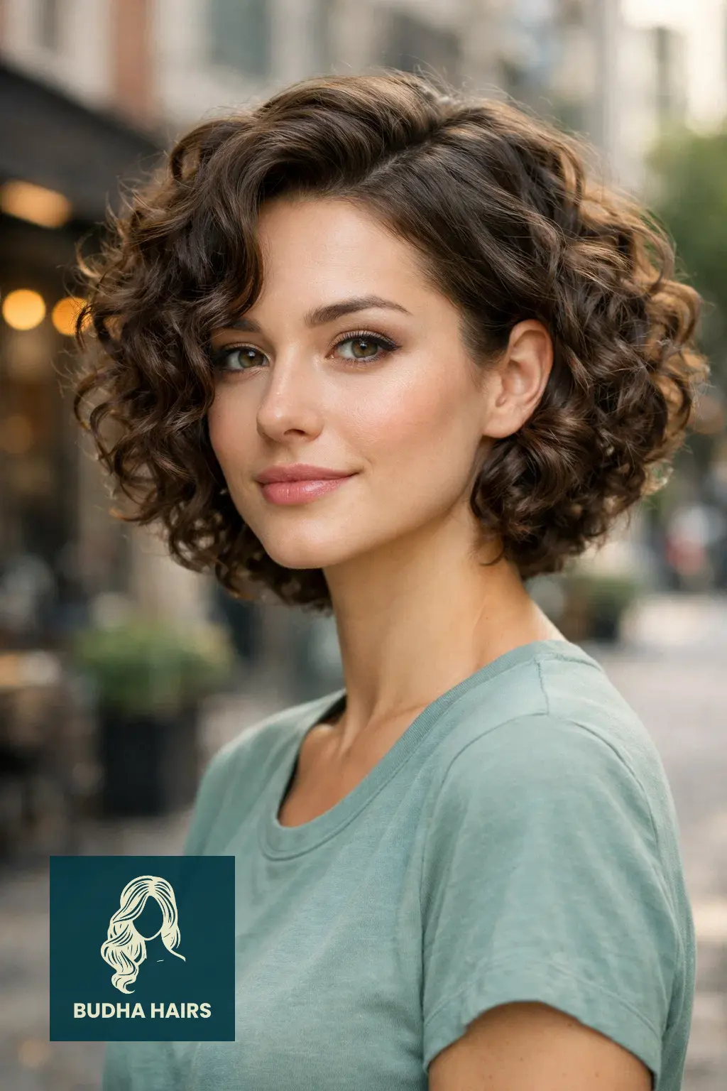 25 Chic Elegant Curly Hairstyles to Elevate Your Look 15 The Curly Faux Bob