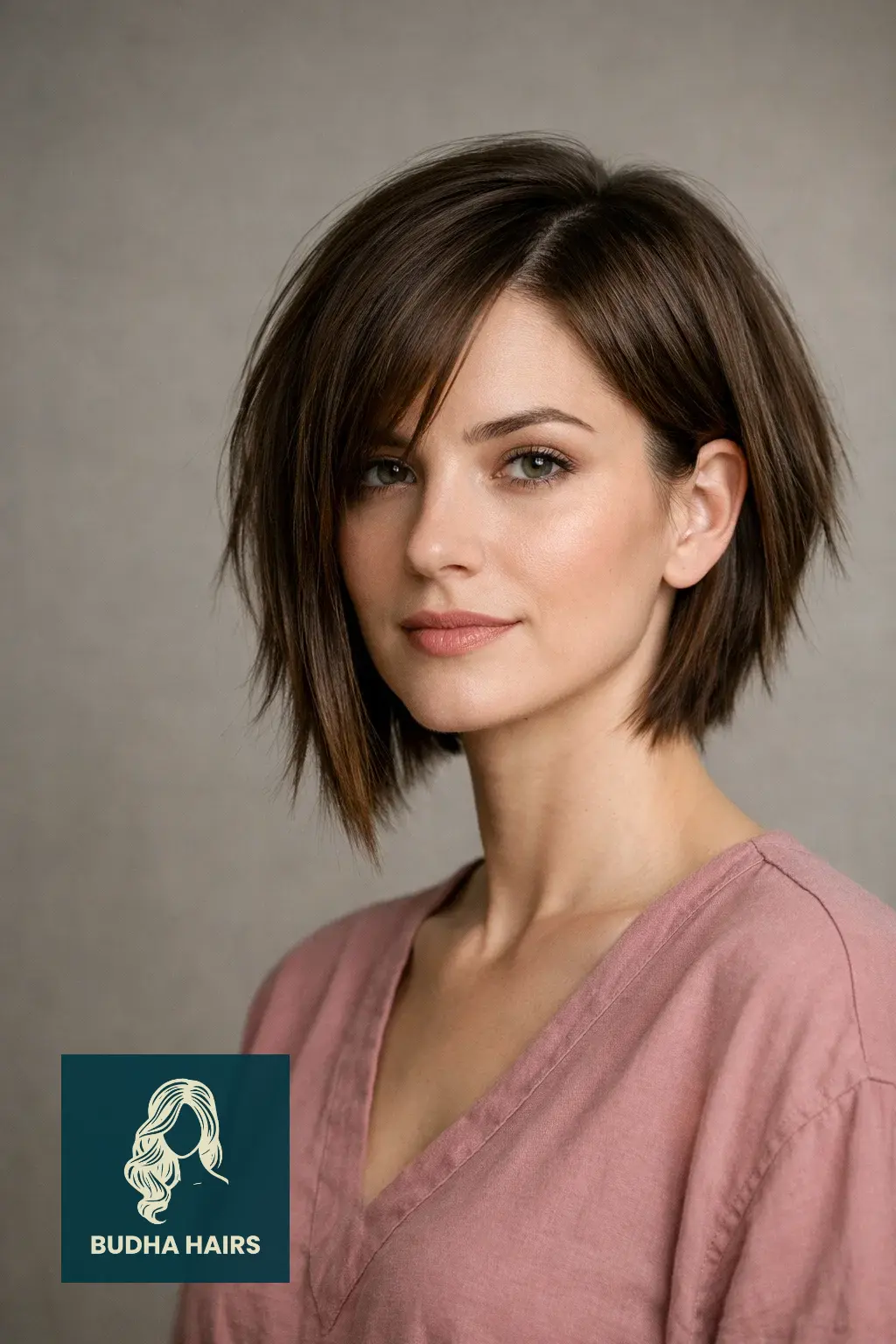 25 Best Choppy Bob Hairstyles for Fine Hair to Boost Volume 15 The Deep-V Choppy Bob