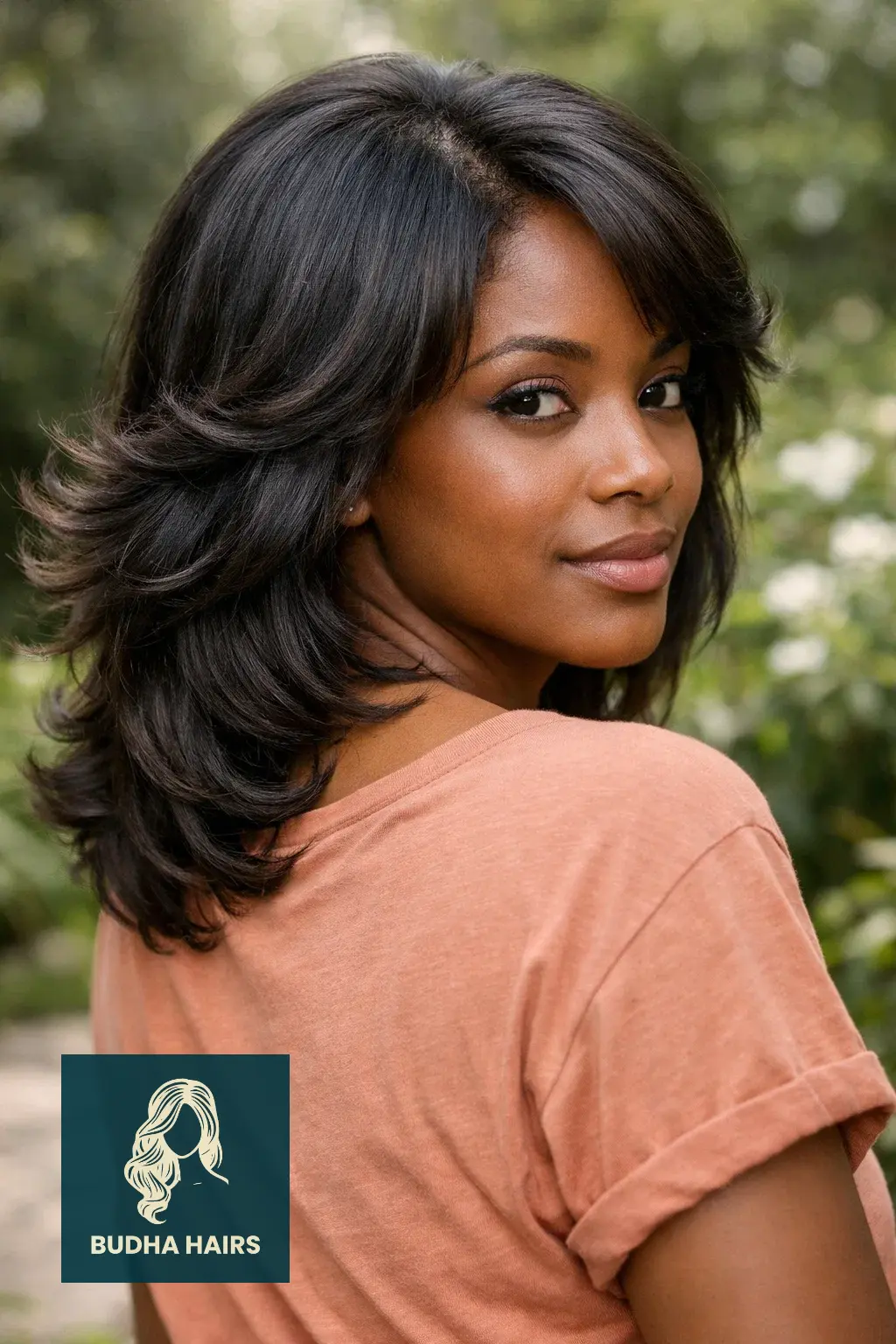 Feathered Hairstyles for Black Women: 30 Iconic & Modern Looks 15 The "Farrah" Flip for Mid-Length Hair