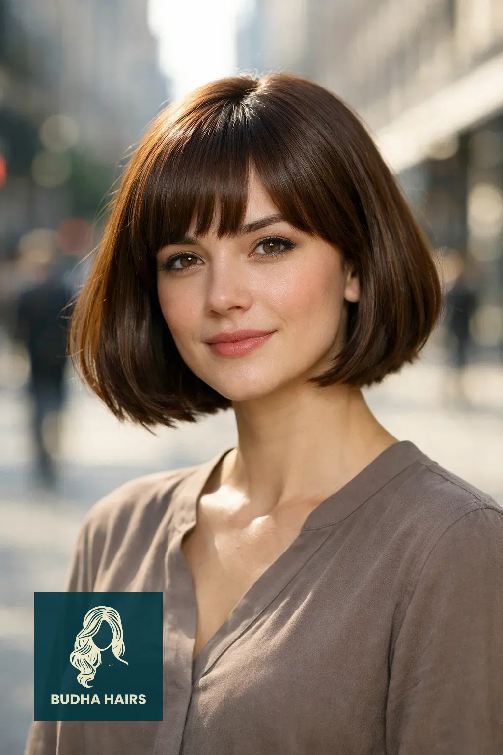 25 Best Brown Bob Hairstyles: Trendy Brunette Ideas for 2026 25 The Glossy Chestnut "Frenchie"