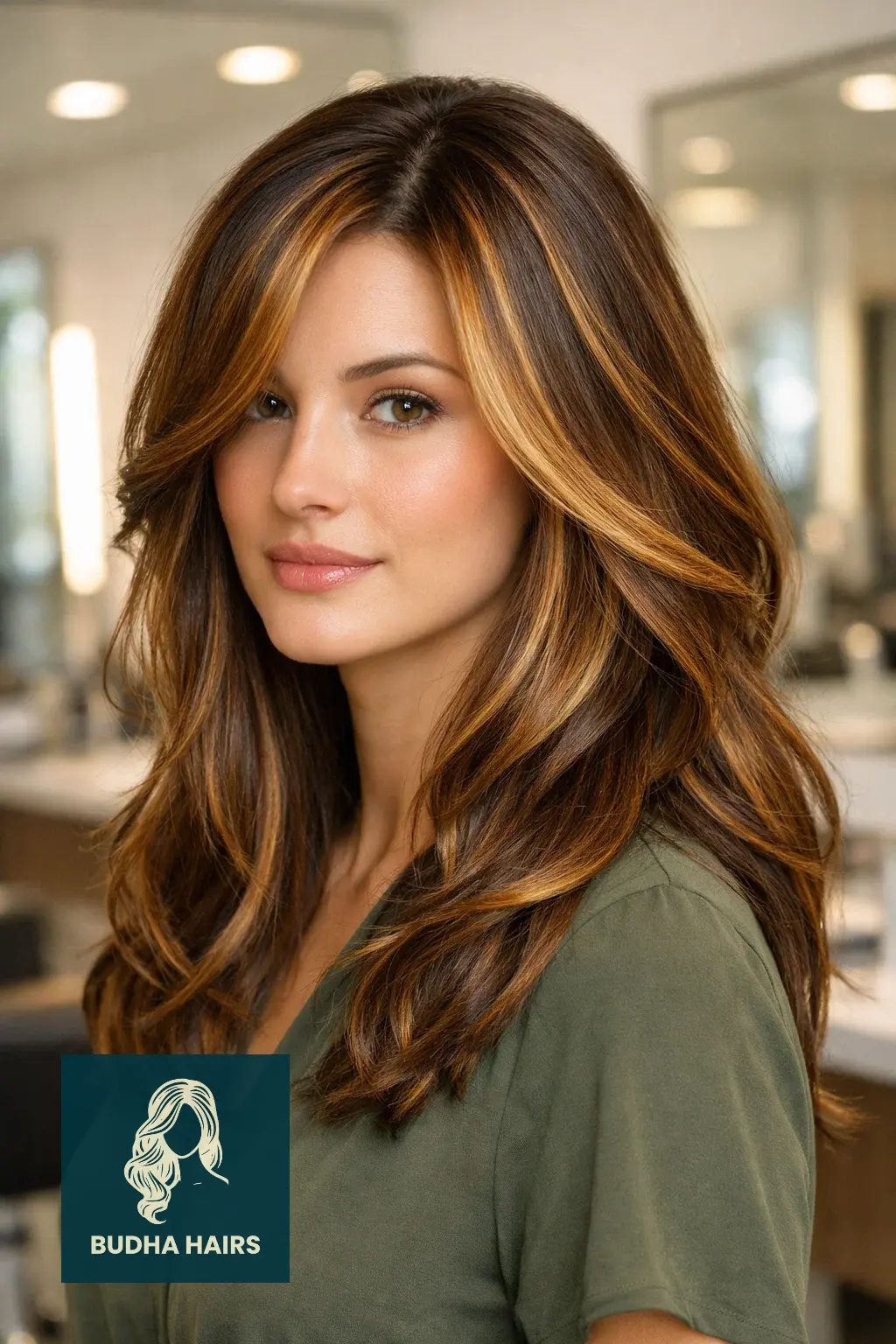 30 Warm Caramel Balayage with Honey Highlights to Try This Year 1 The Honey-Glazed Caramel Ribboning