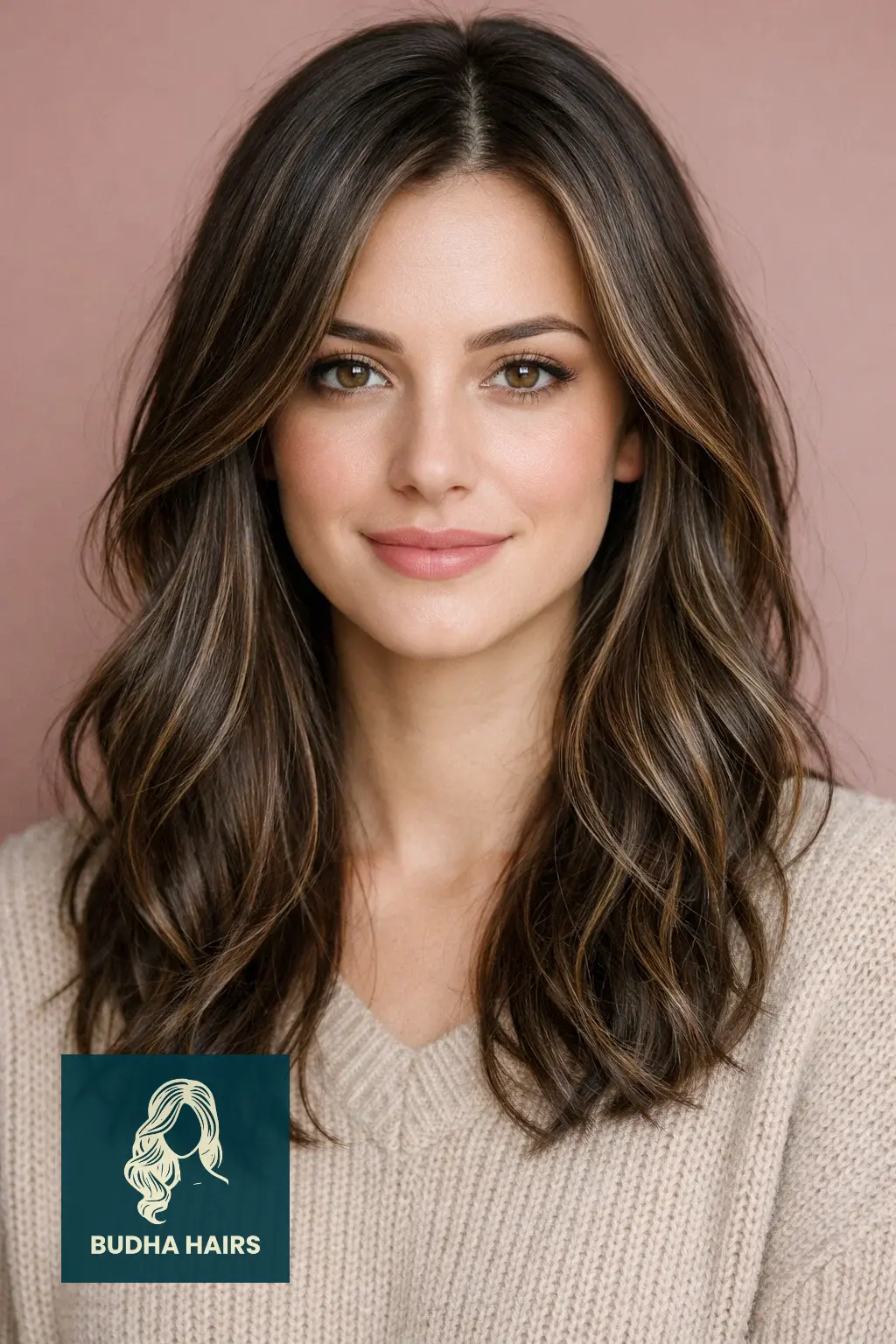 30 Best Winter Highlights for Brown Hair for an Expensive Look 1 The "Iced Espresso" Fine Babylights