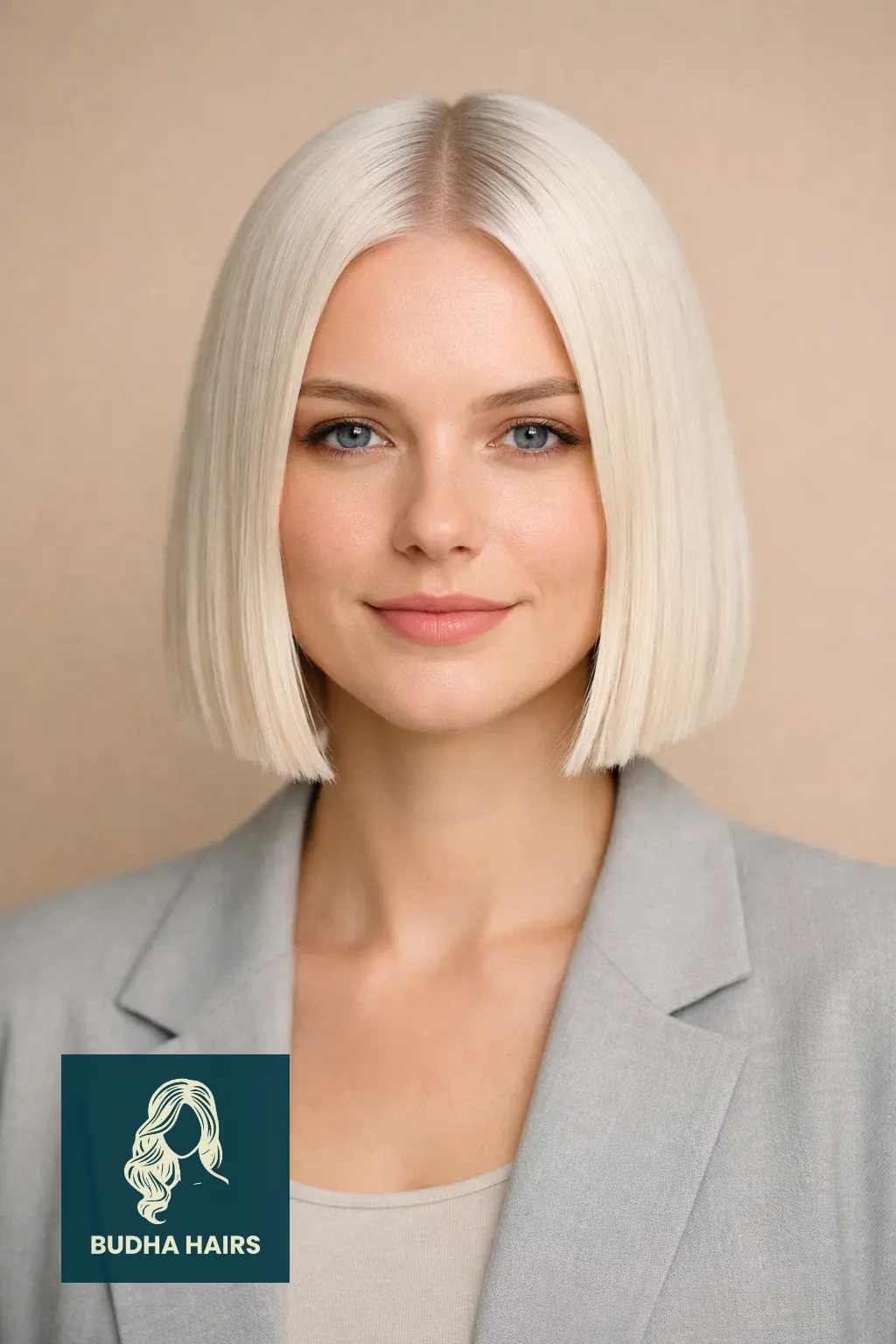 30 Blonde Bob Hairstyles That Look Fresh and Stylish 1 The Icy Platinum Blunt Bob