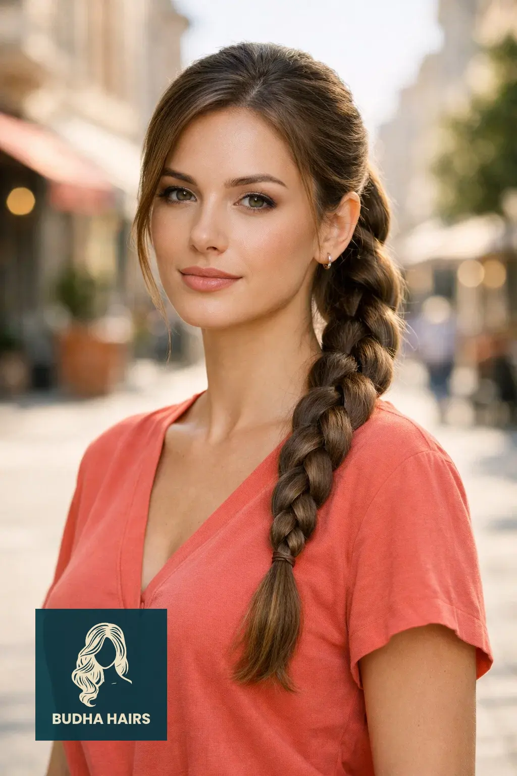 30 Elegant Hairstyles for Long Hair: Stunning Trends for 2026 17 The Rope Braid Ponytail