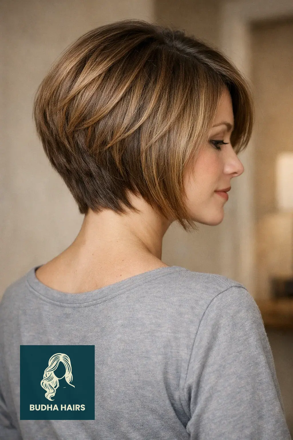 30 Cute Lob Hairstyles for Thin Hair 15 The "Wedge" Lob with a Stacked Back