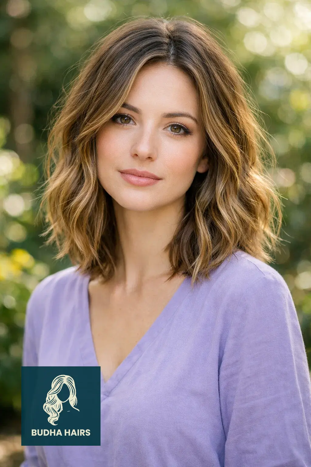 30 Cute Lob Hairstyles for Thin Hair 8 The "Wob" (Wavy Lob) for Dimensional Texture