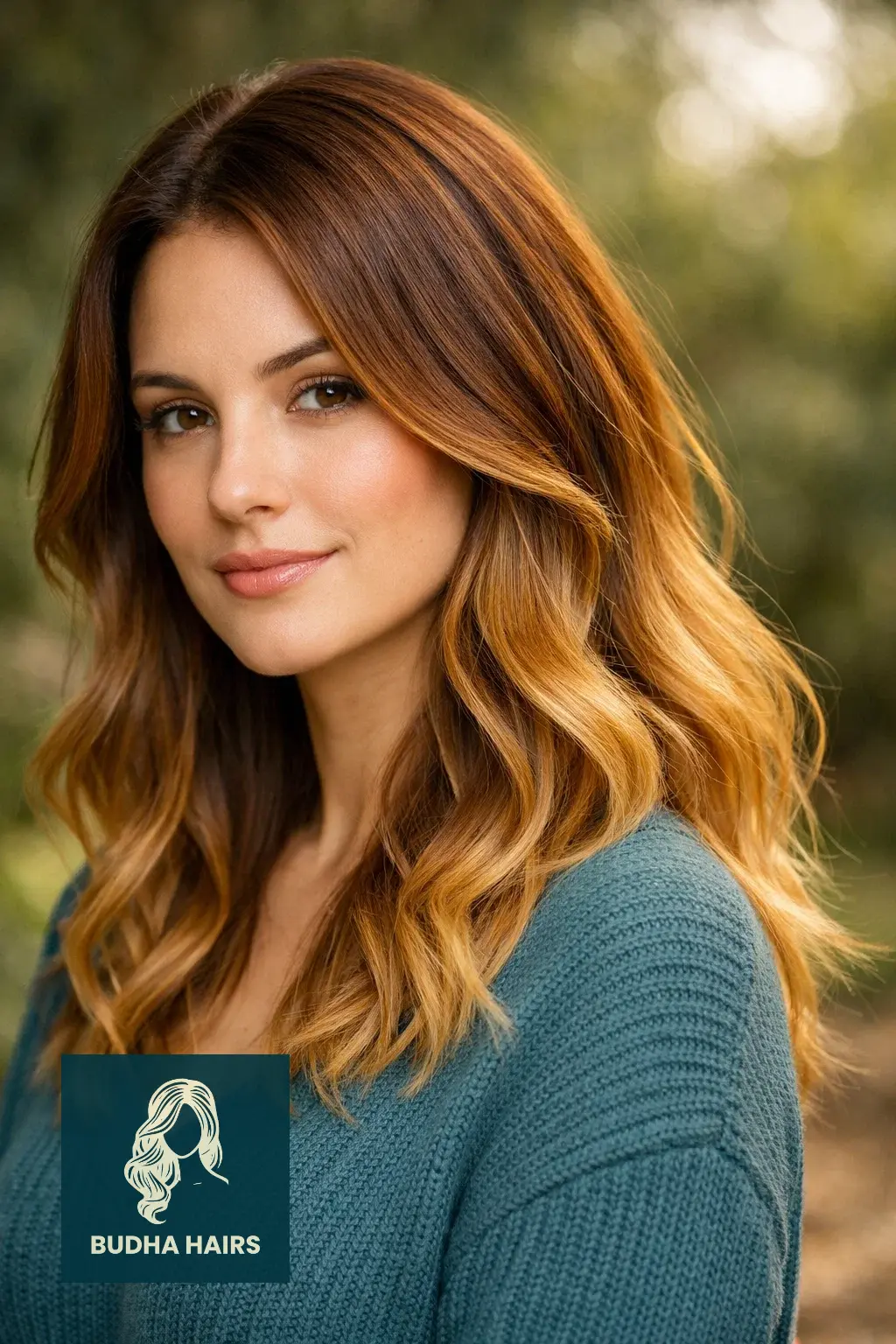 30 Warm Caramel Balayage with Honey Highlights to Try This Year 5 Toasted Cinnamon and Honey Ombré