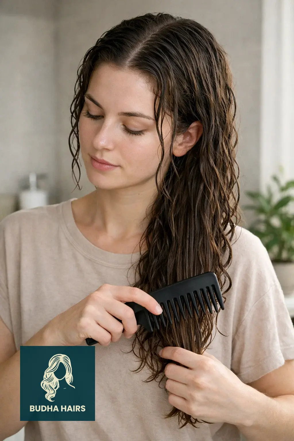 Tips for Detangling Curly Hair the Easy and Gentle Way 8 Use a Wide-Tooth Comb