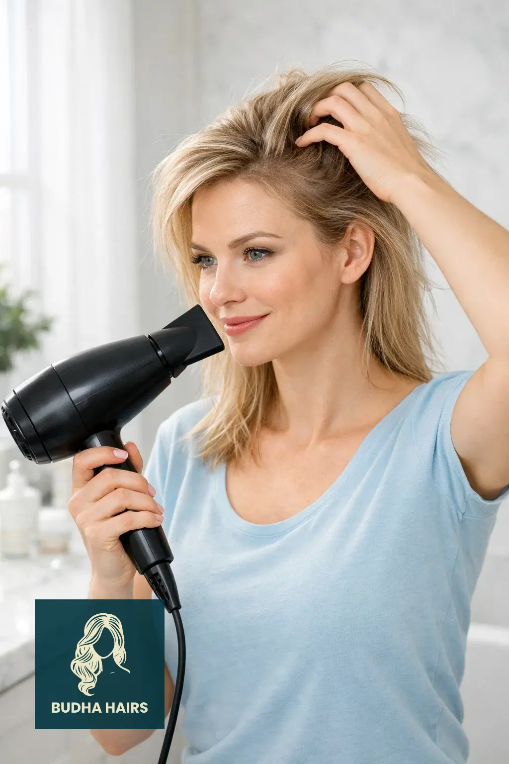How to Blow Dry Thin Fine Hair for Volume: The Ultimate Lift Guide 5 Utilize the Concentrator Nozzle