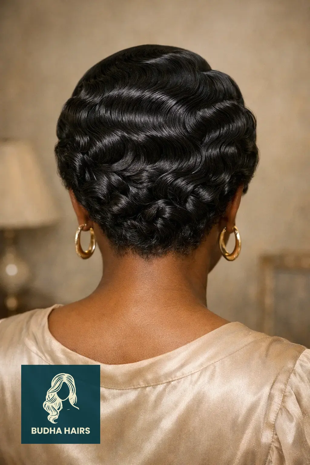 25 Stunning Bob Hairstyles for Older Black Women to Refresh Your Look 16 Vintage Finger Waves Bob Look