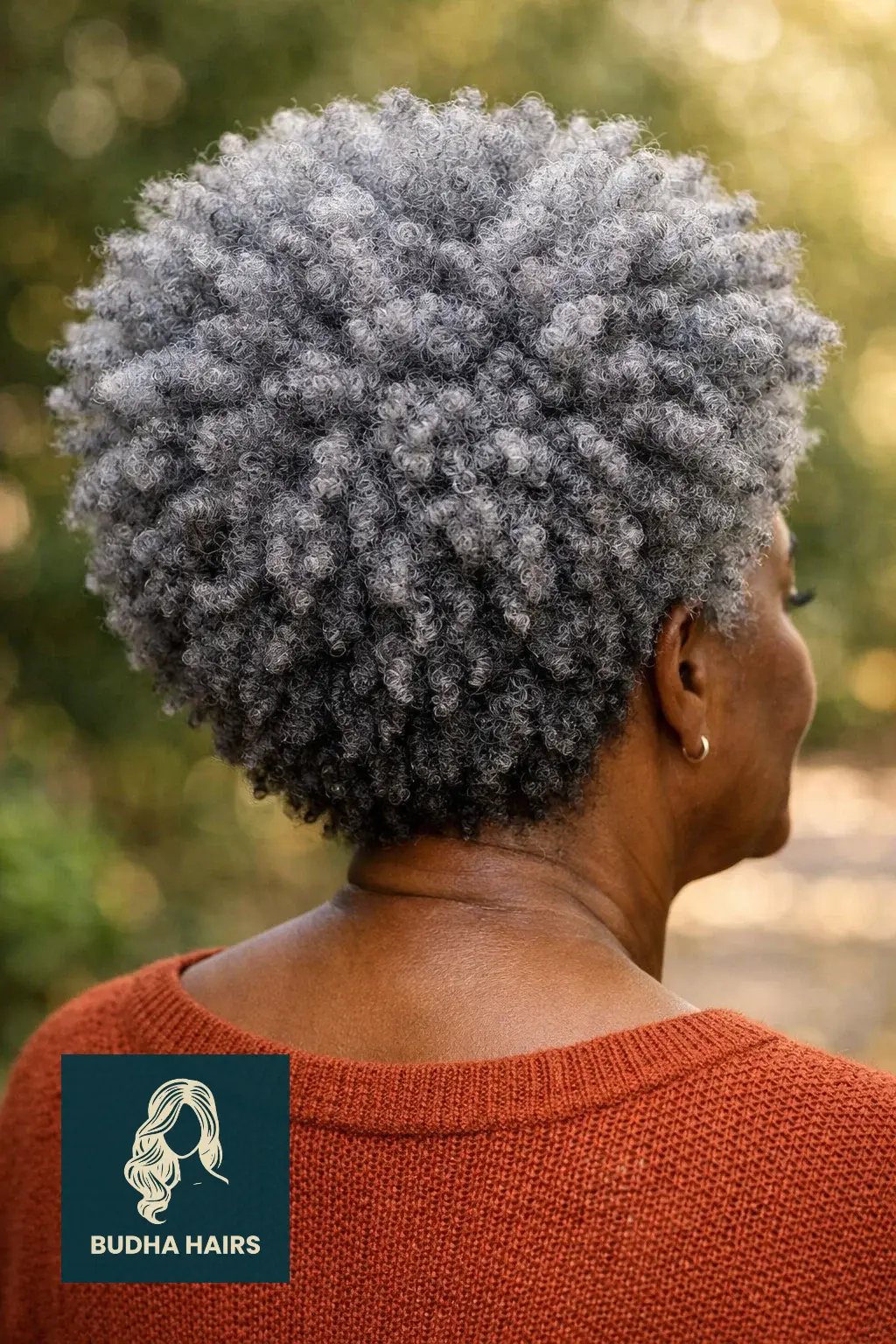 30 Stunning Hairstyles for Older Black Women with Gray Hair You’ll Love 4 Voluminous Gray Afro