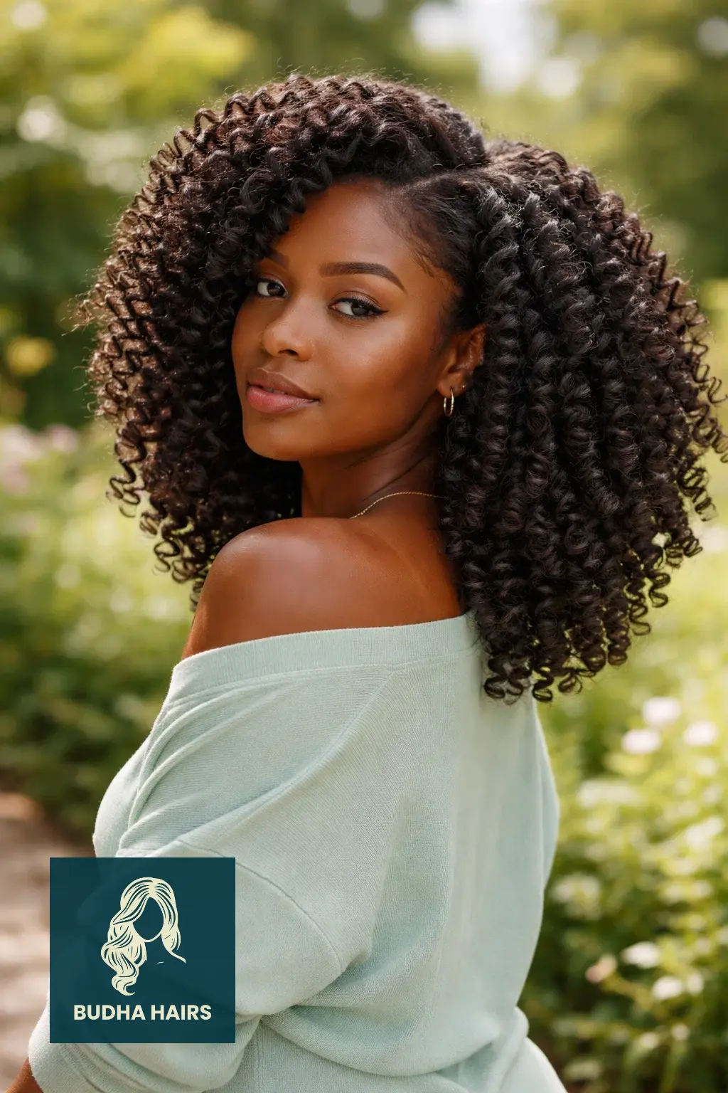 30 Chic Elegant Hairstyles for Black Women That Exude Confidence 11 Voluminous Rod Set on Natural Hair