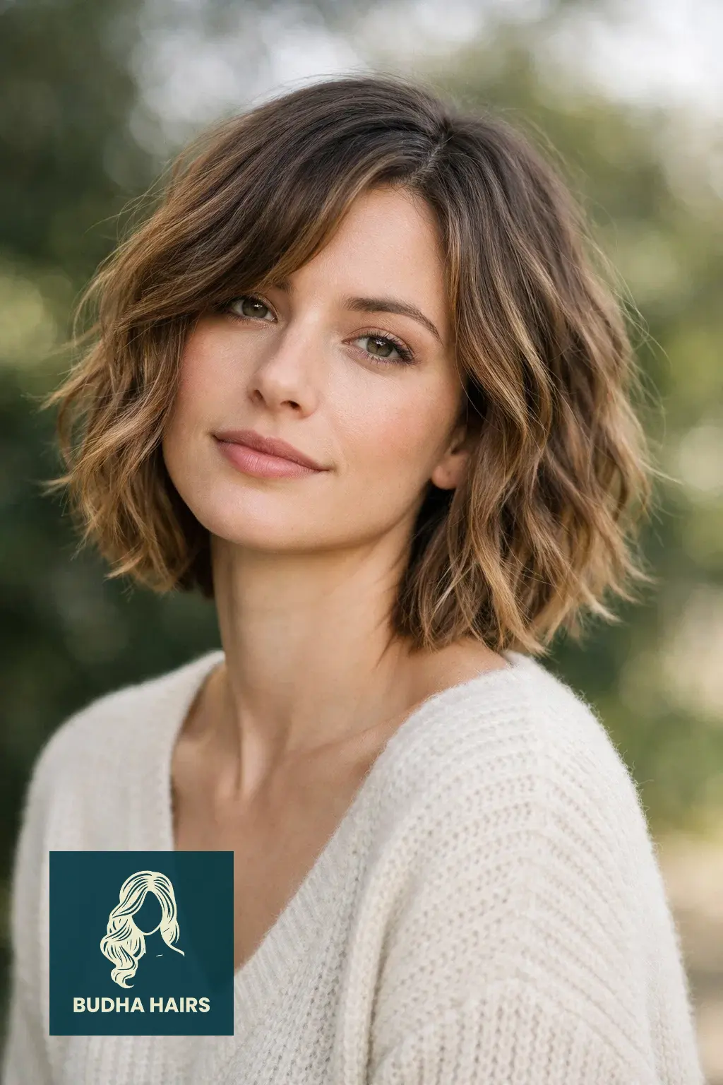 25 Best Choppy Bob Hairstyles for Fine Hair to Boost Volume 6 Wavy Choppy Bob for Natural Body