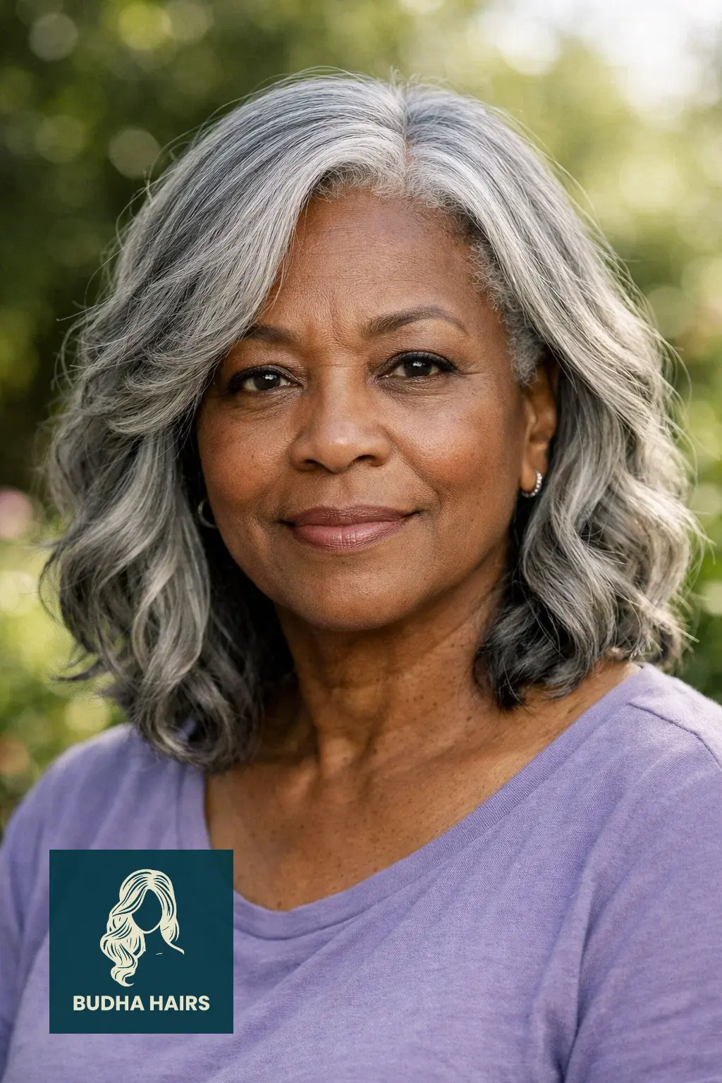 30 Stunning Hairstyles for Older Black Women with Gray Hair You’ll Love 30 Wavy Silver Lob (Long Bob)