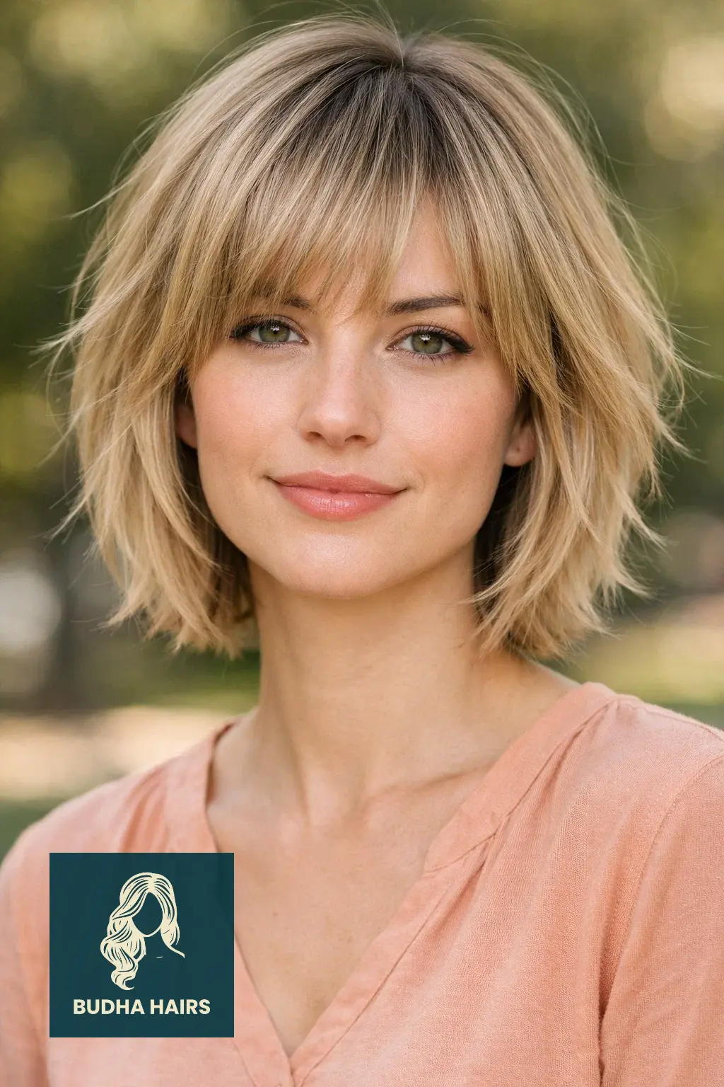 35 Best Bob Hairstyles with Bangs to Try Now 12 Wispy Layered Bob with Feathered Bangs