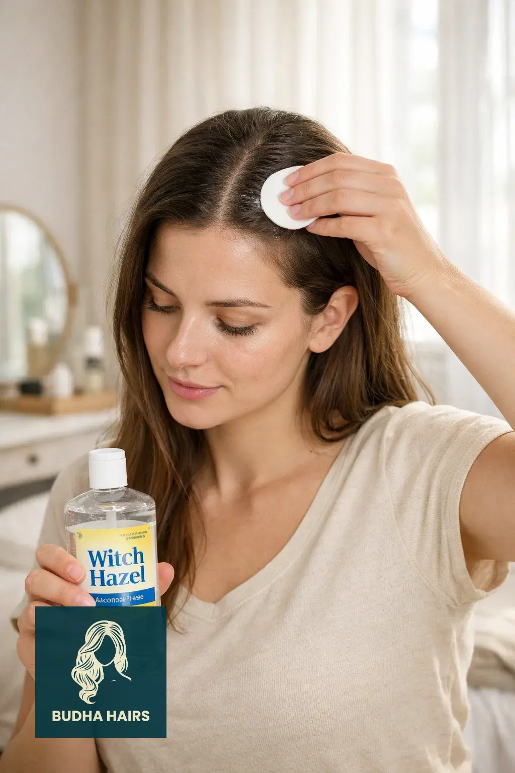 Natural Remedies for Oily Scalp: 15 Effective Solutions That Work 3 Witch Hazel (Astringent)