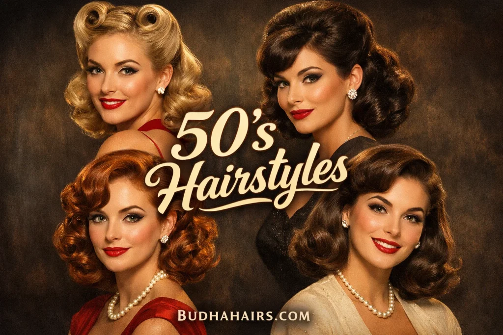 30 Chic 50s Hairstyles for Vintage Glam 8 50s Hairstyles