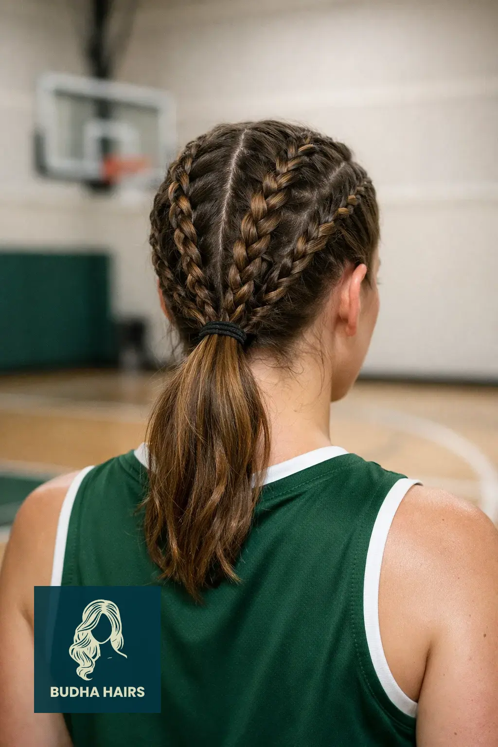 40 Best Basketball Hairstyles: Secure & Stylish On-Court Looks 33 Basketball Hairstyles with Triple-French Braid Rows