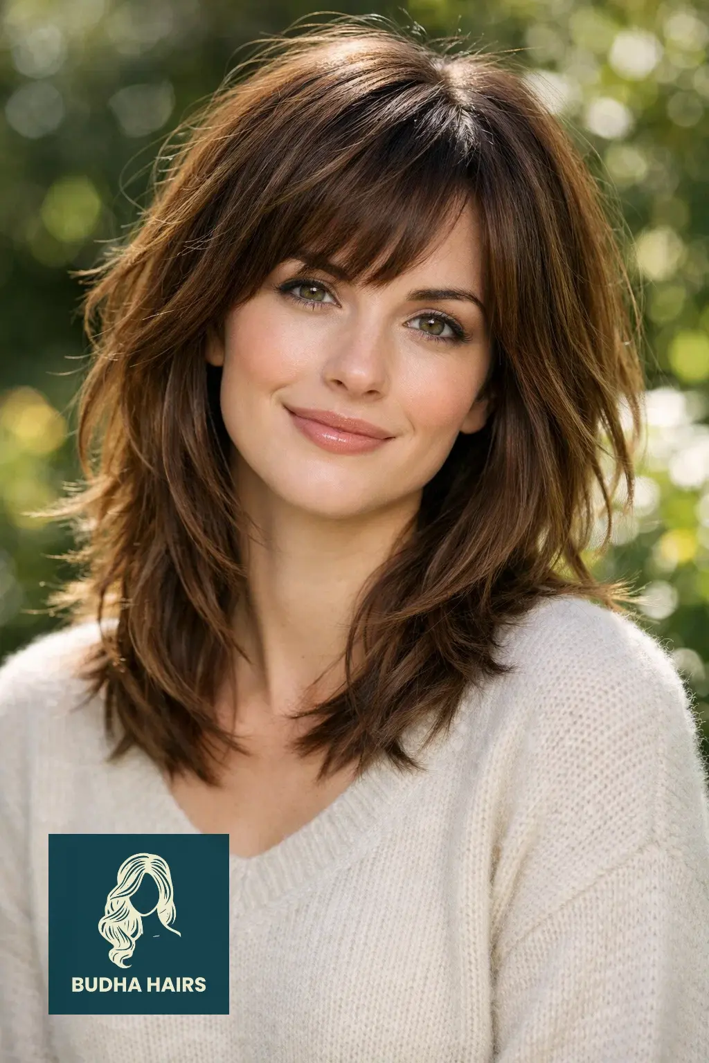 40 Best Medium Shag Haircuts: The Ultimate Guide to Texture & Volume 9 Blended Shag for Thick Hair