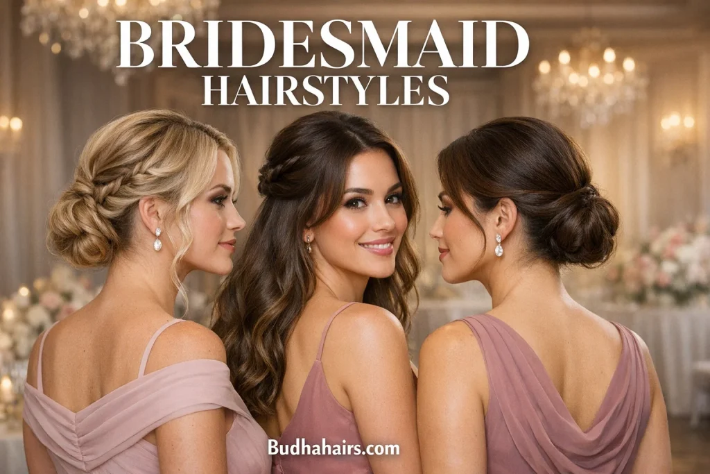 30 Bridesmaid Hairstyles That Blend Elegance with Modern Style 13 Bridesmaid Hairstyles