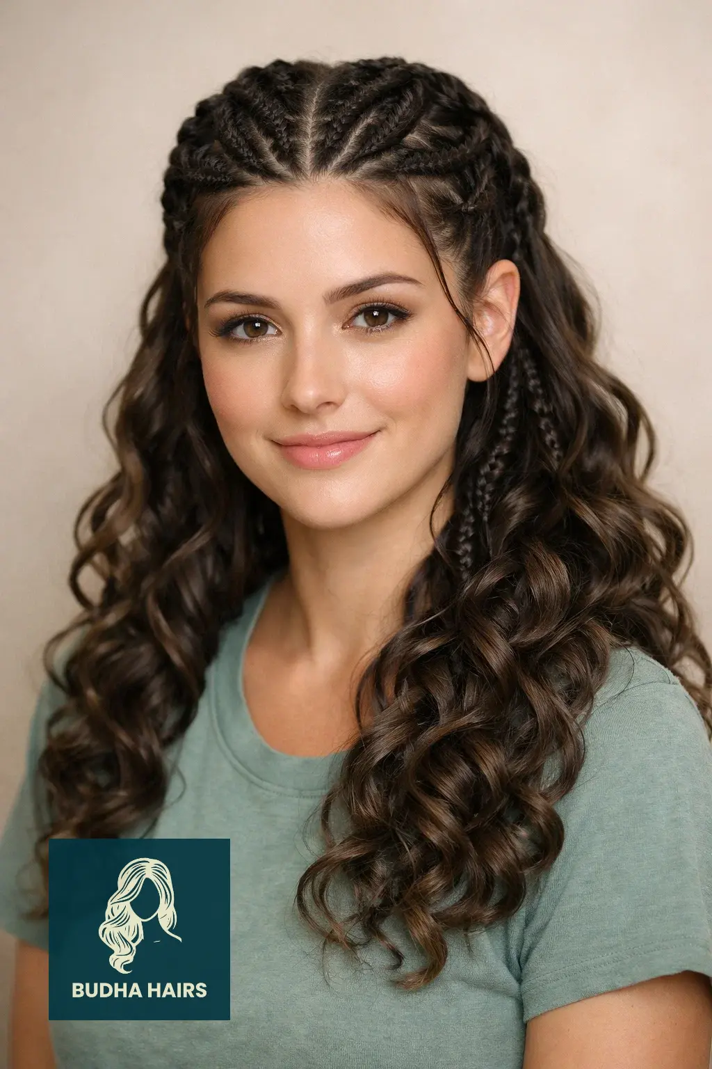 30 Best Braids with Sew In in the Back for a Glamorous Look 20 Butterfly Braids with Soft Spiral Sew-In