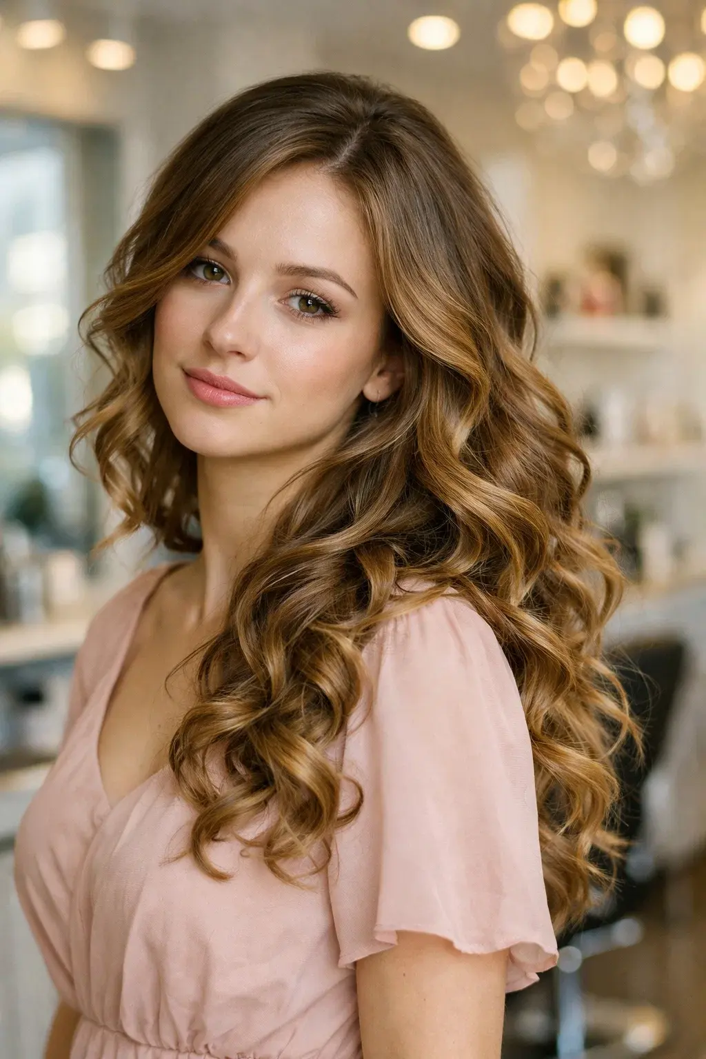 40 Best Princess Hairstyles: Majestic, Elegant & Royal Looks 2 Cascading Romantic Curls