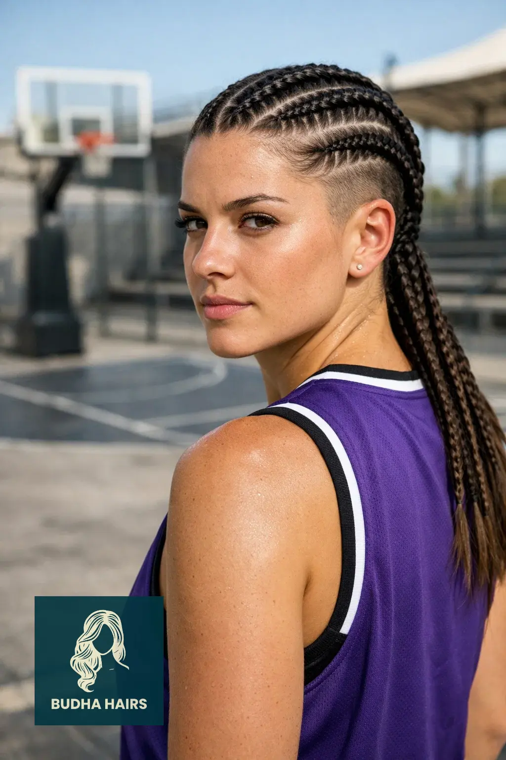 40 Best Basketball Hairstyles: Secure & Stylish On-Court Looks 7 Cornrows with a Taper Fade