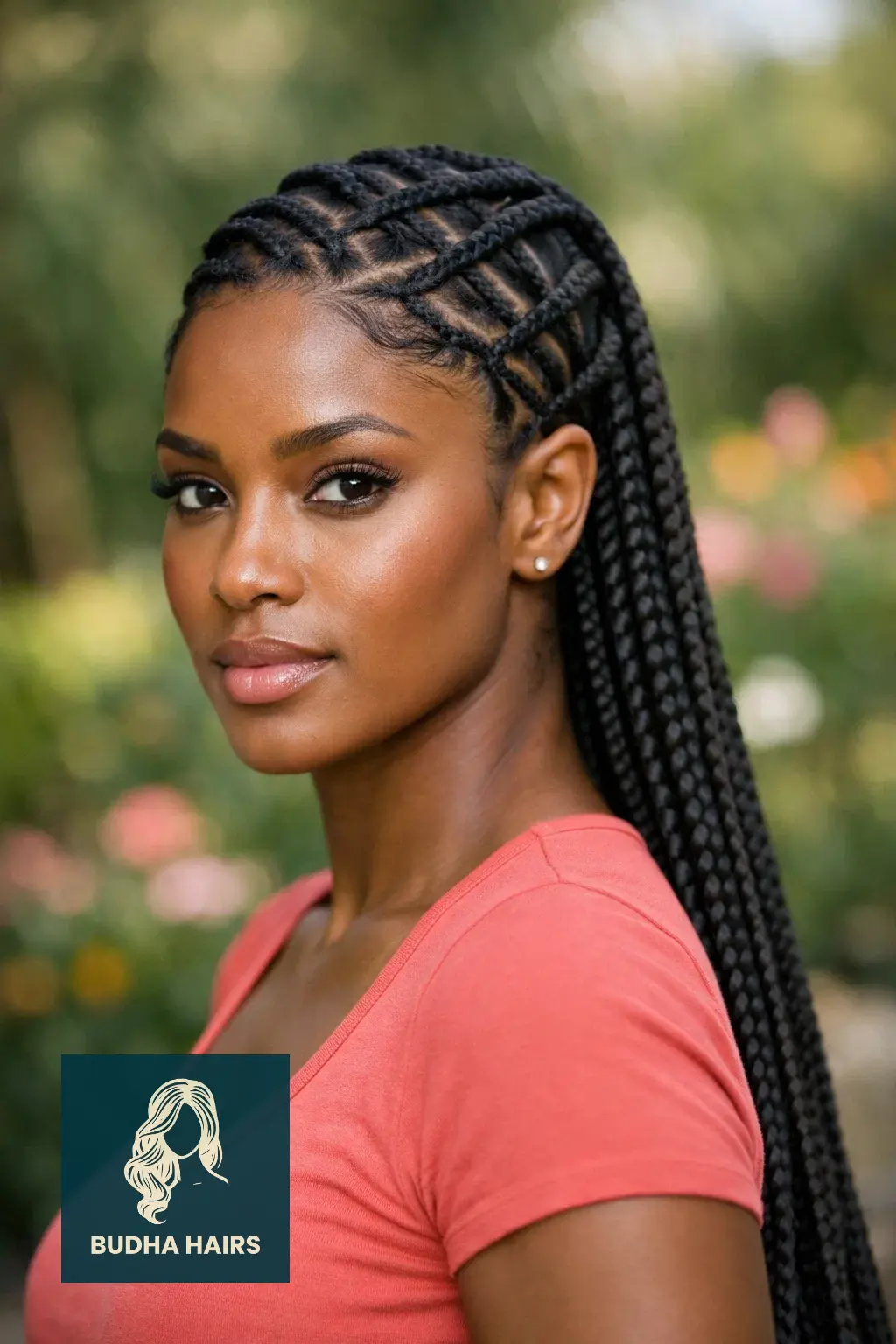 25 Cornrows Braids For Black Women To Elevate Your Everyday Style 17 Criss-Cross "Diamond" Pattern