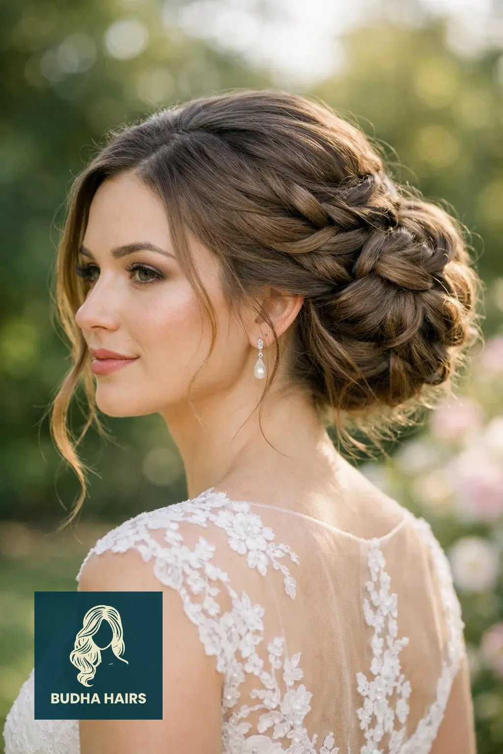 30 Wedding Hairstyles for Long Hair That Turn Heads 29 Criss-Cross Textured Updo for Long Hair
