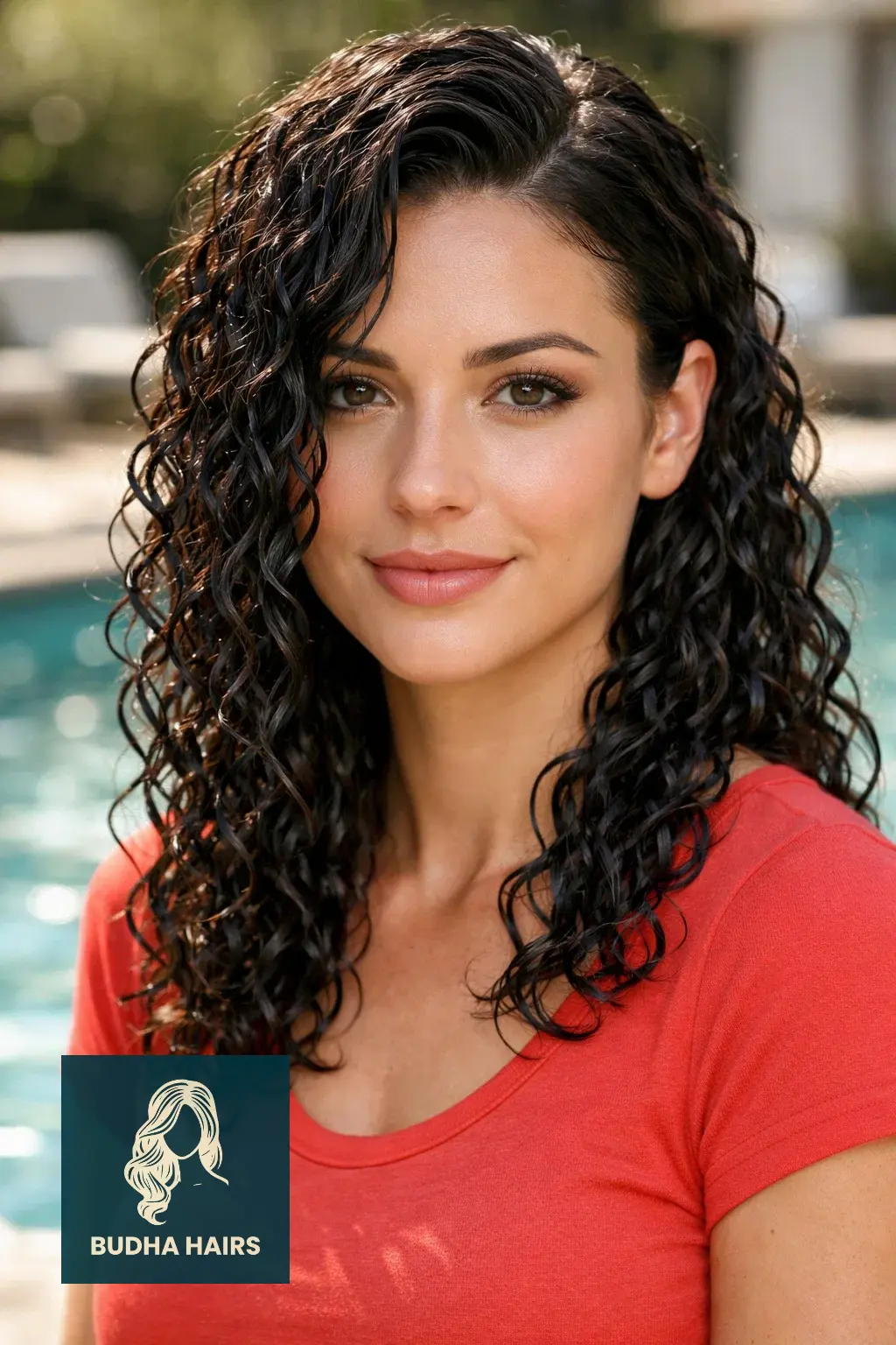 30 Side Part Wig Hairstyles Perfect for Busy Days 4 Deep Curly "Wet Look" Side Part Wig