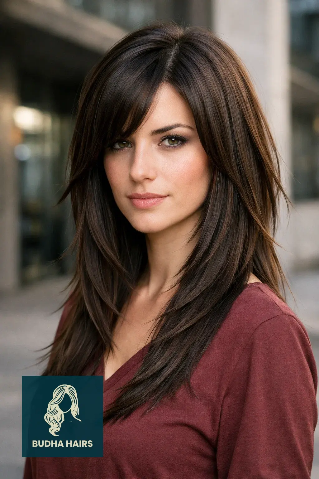 30 Trendy Long Layers with Face Framing Pieces You’ll Love 22 Deep-V Tapered Layers with Sharp Framing