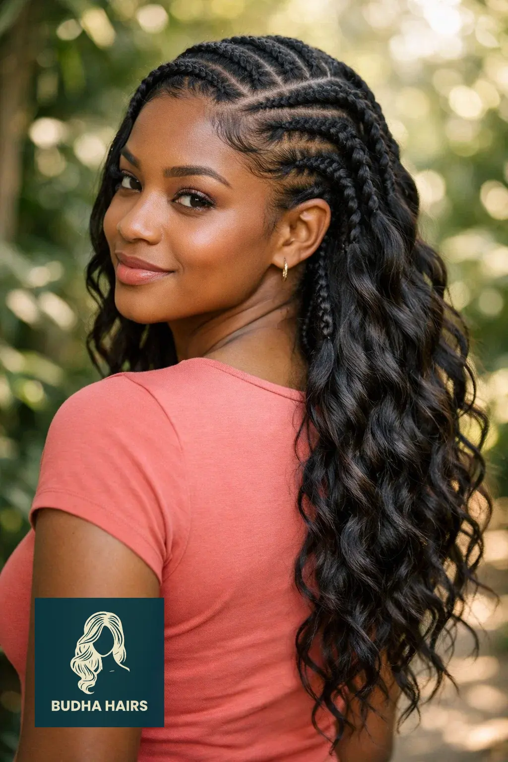 25 Cornrows Braids For Black Women To Elevate Your Everyday Style 22 Deep Wave "Boho" Cornrows