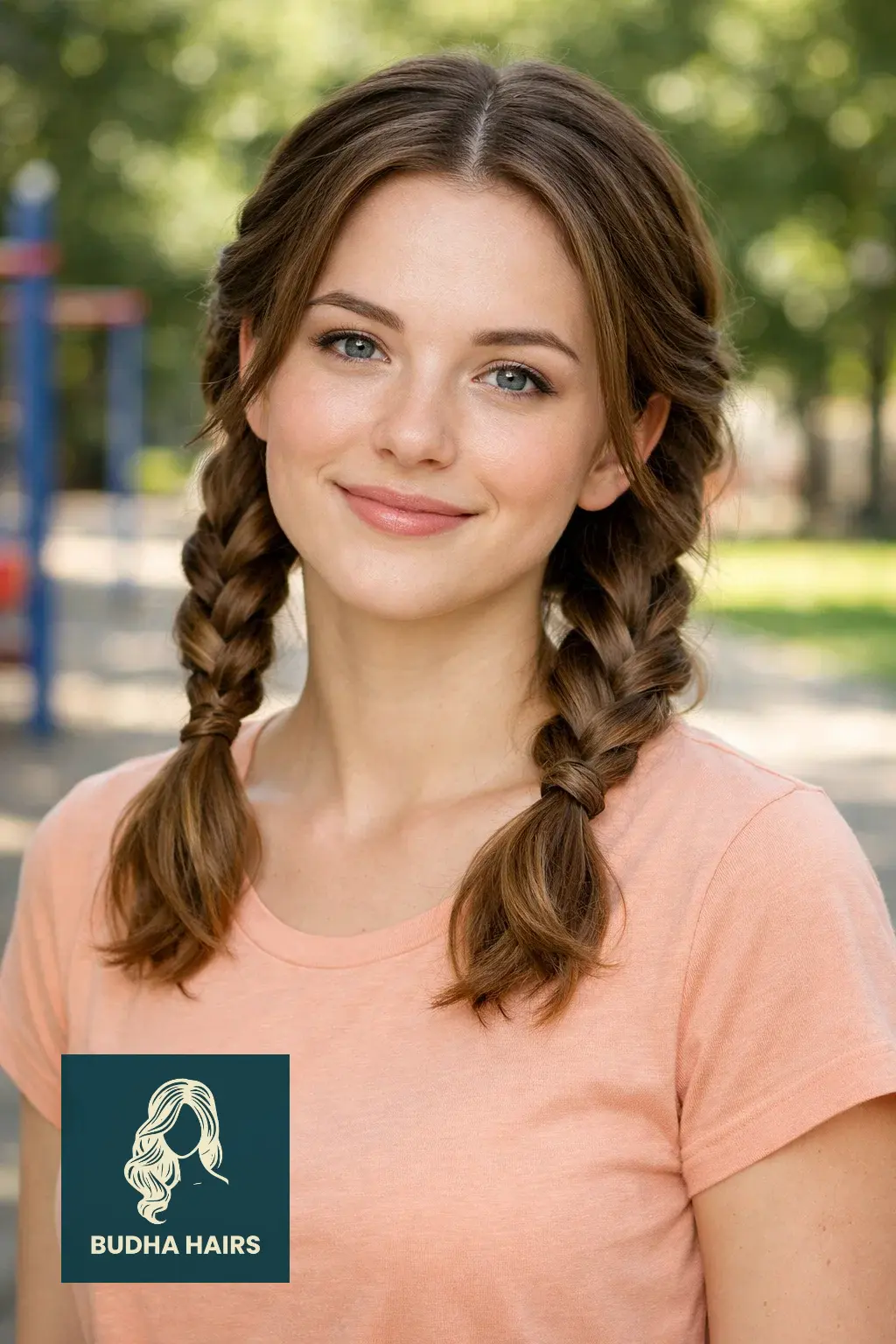 30 Best Hairstyles for School: Fast and Easy Looks for Students 16 Double Twisted Pigtails