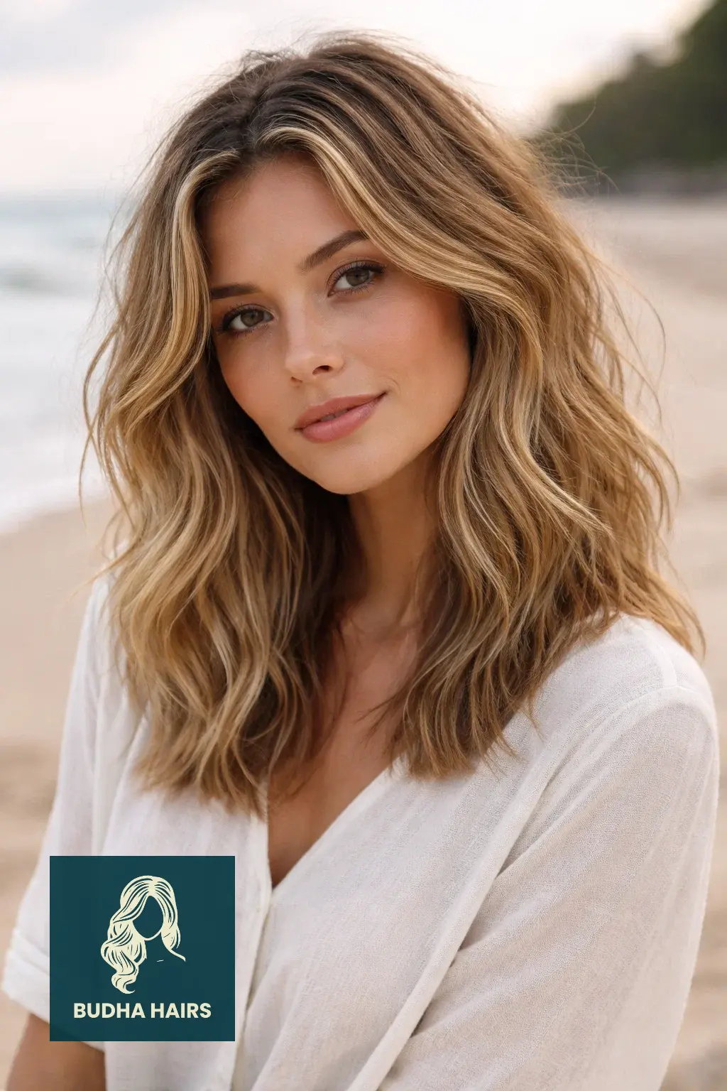 30 Hair Styles For Medium Hair And Creative Ways To Upgrade Your Cut 2 Effortless Beachy Waves