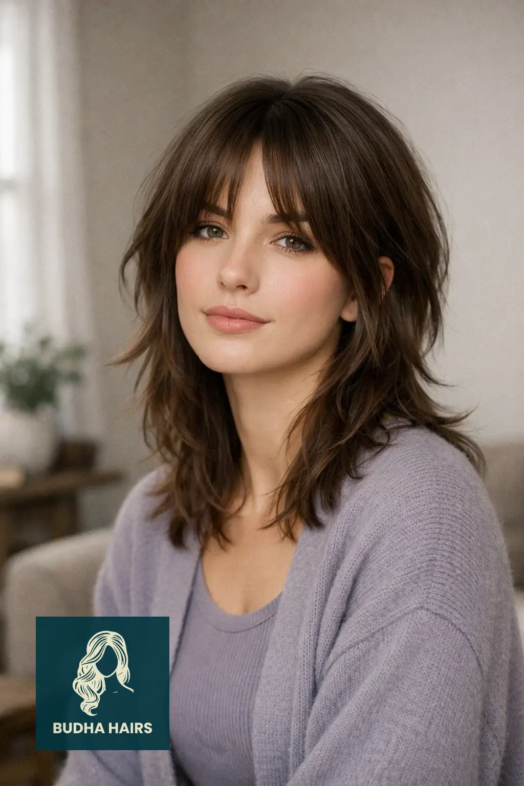 30 Realistic Shaggy Mullet Haircuts Styles for Women (2026) 6 Face-Framing Curtain Bangs Shaggy Mullet