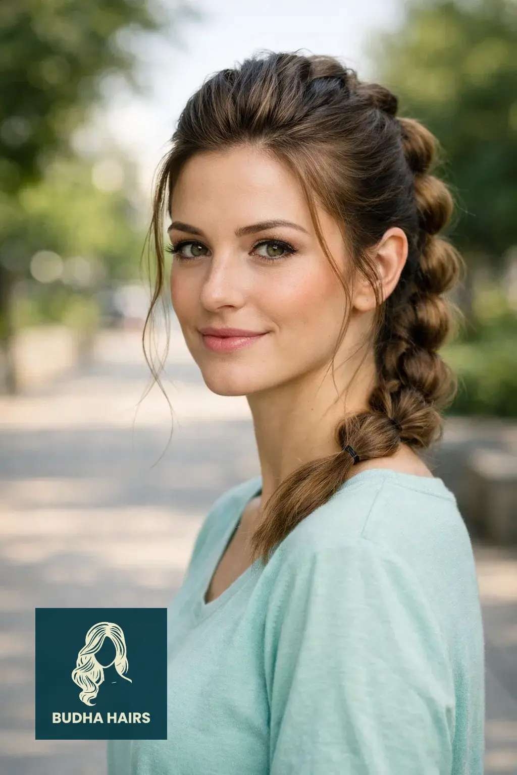 40 Quick & Easy Hairstyles: The Ultimate Guide for a Daily Refresh 32 Faux-Hawk Bubble Braid