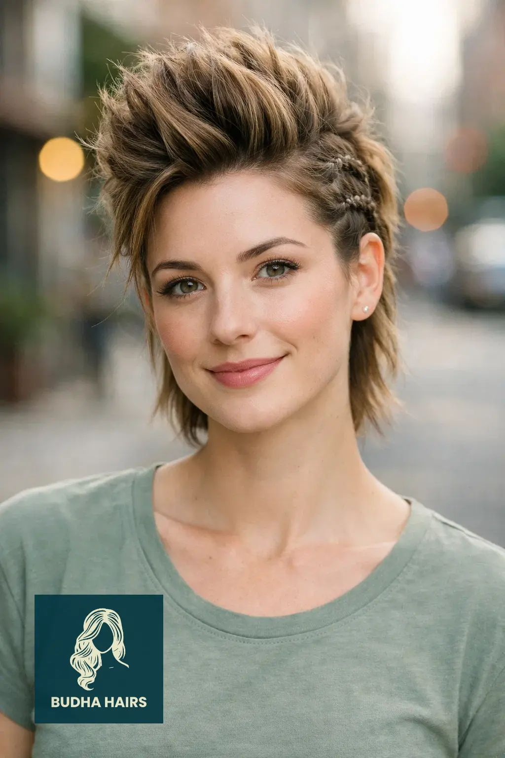 30 Cute Hairstyles: The Ultimate Guide for a Style Refresh 29 Faux Hawk with Hidden Braids