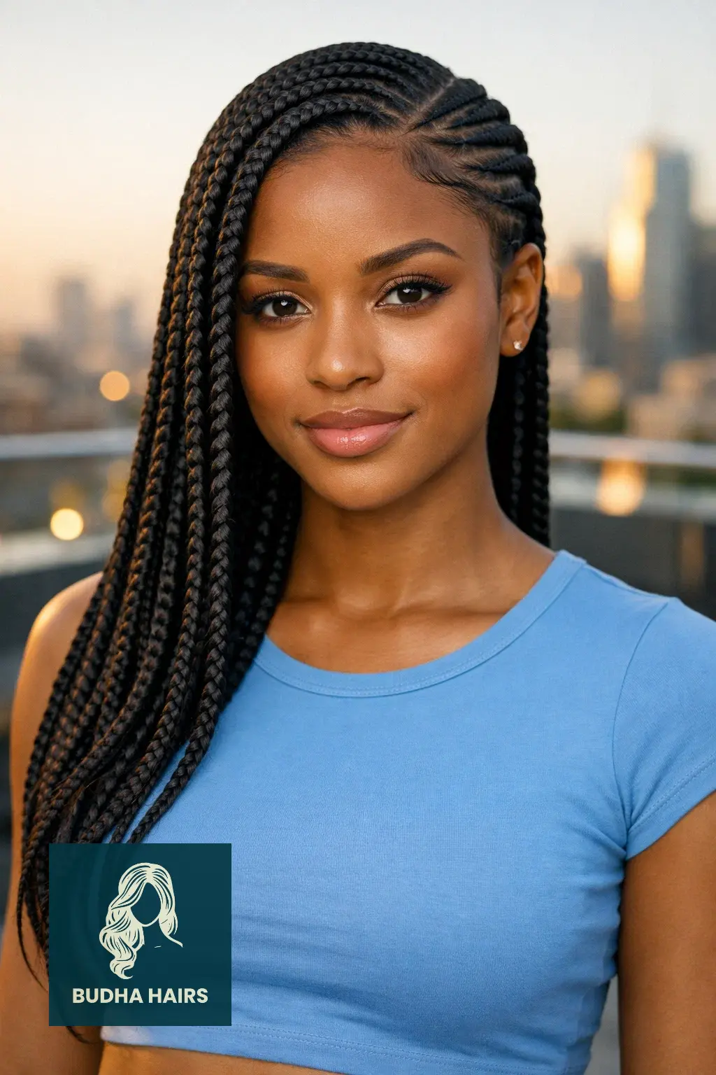 25 Cornrows Braids For Black Women To Elevate Your Everyday Style 4 Feed-In Lemonade Braids